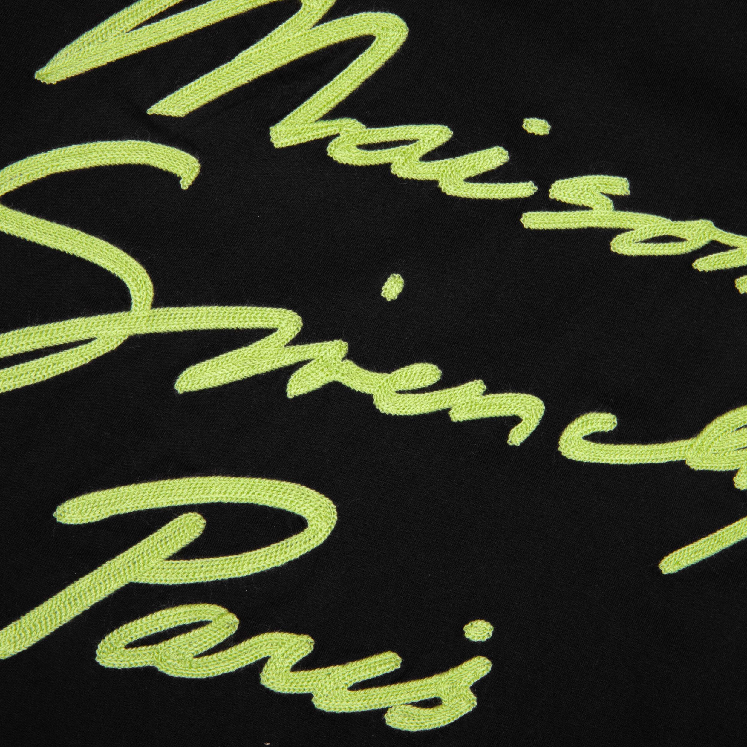 Maison T-Shirt - Black/Green Male Product Image