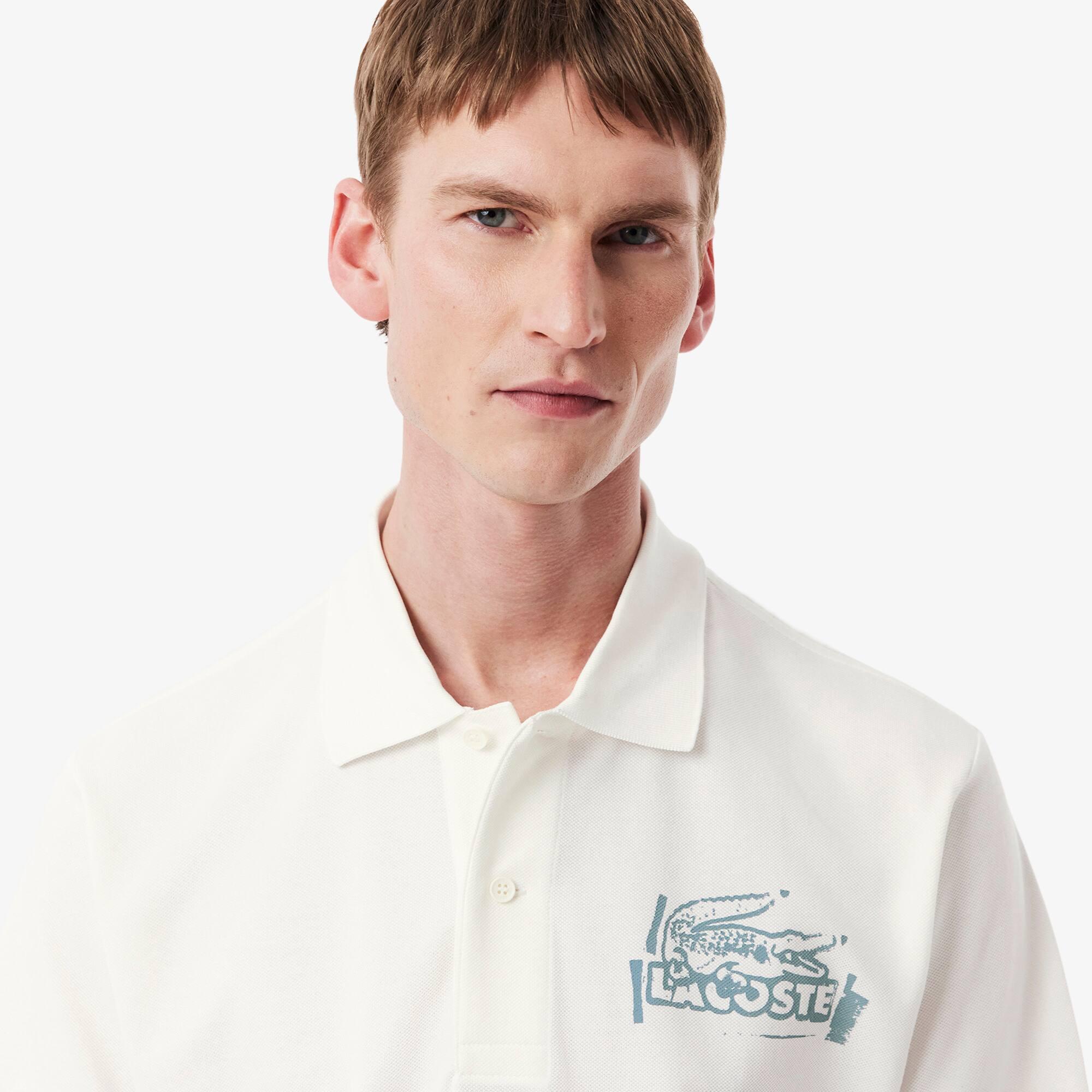 Men's Classic Fit Printed L.12.12 Polo Product Image