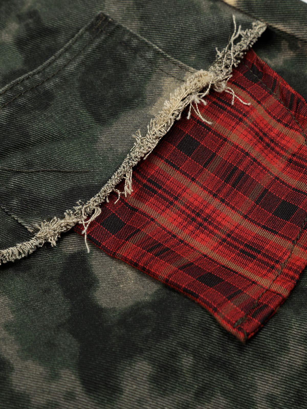 Aelfric Eden Double Waist Camouflage Longline Jorts Product Image