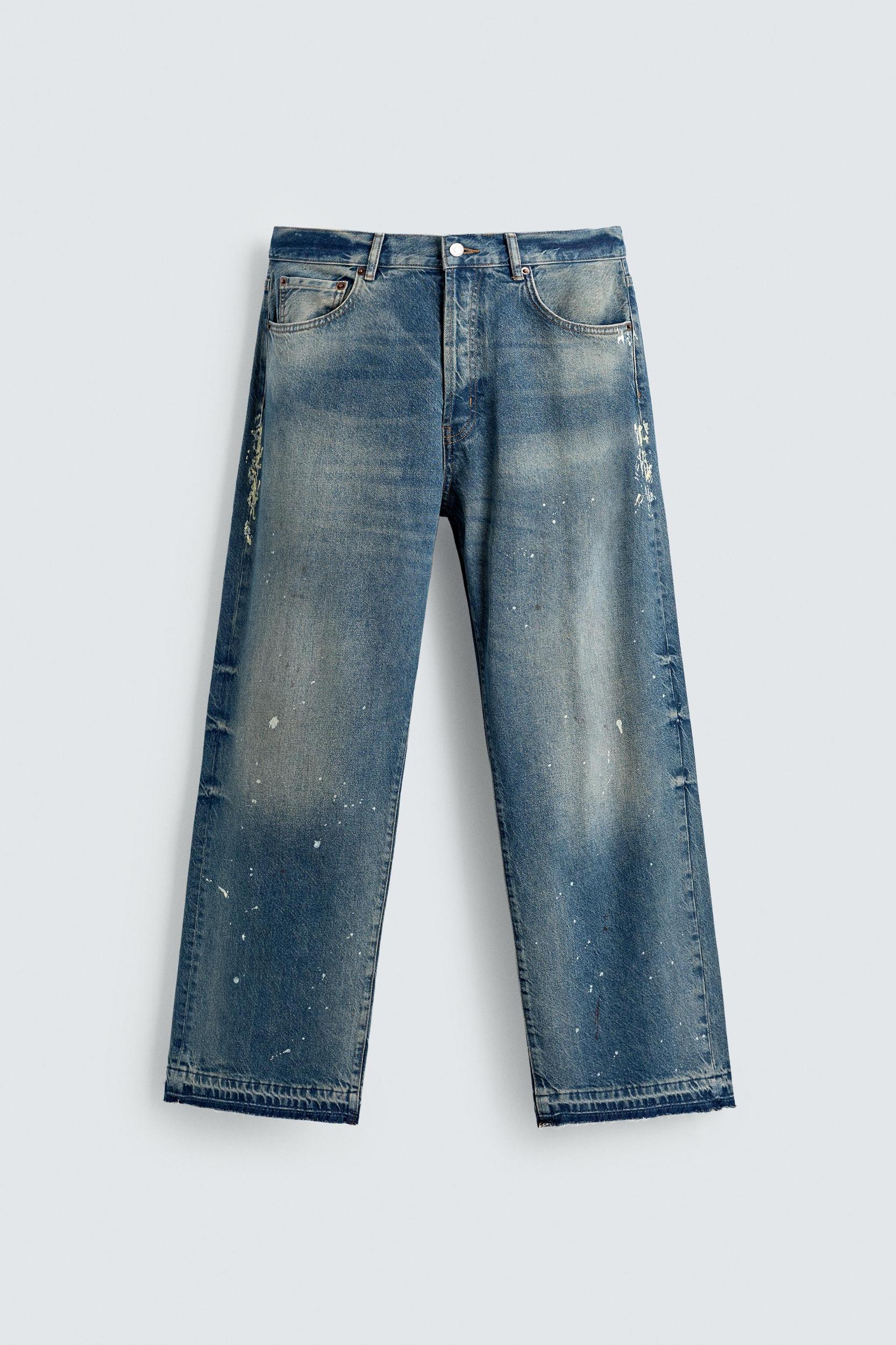 SPLATTER LOOSE FIT JEANS Product Image