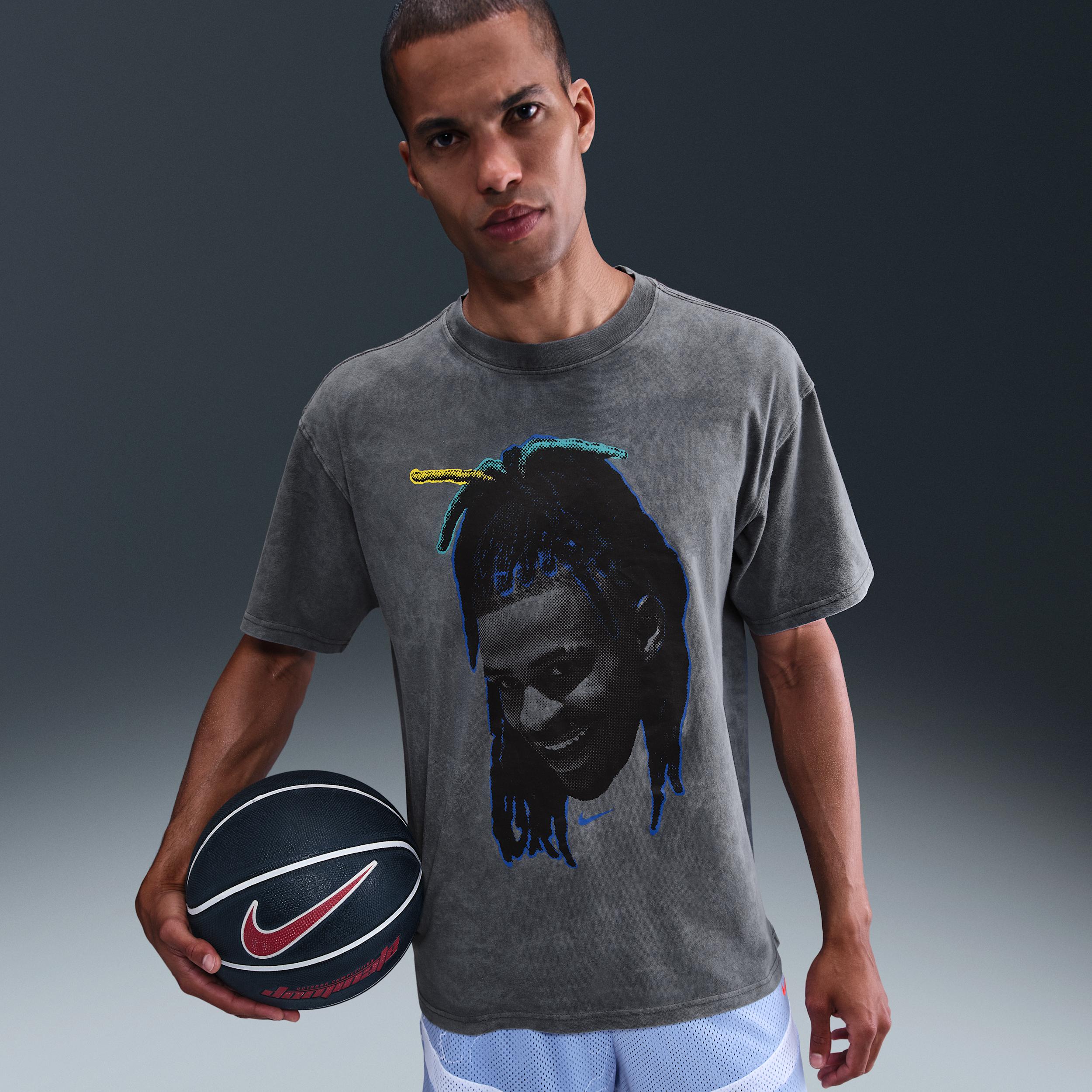 Nike Mens Ja Max90 Basketball T-Shirt | HJ3428-010 Product Image
