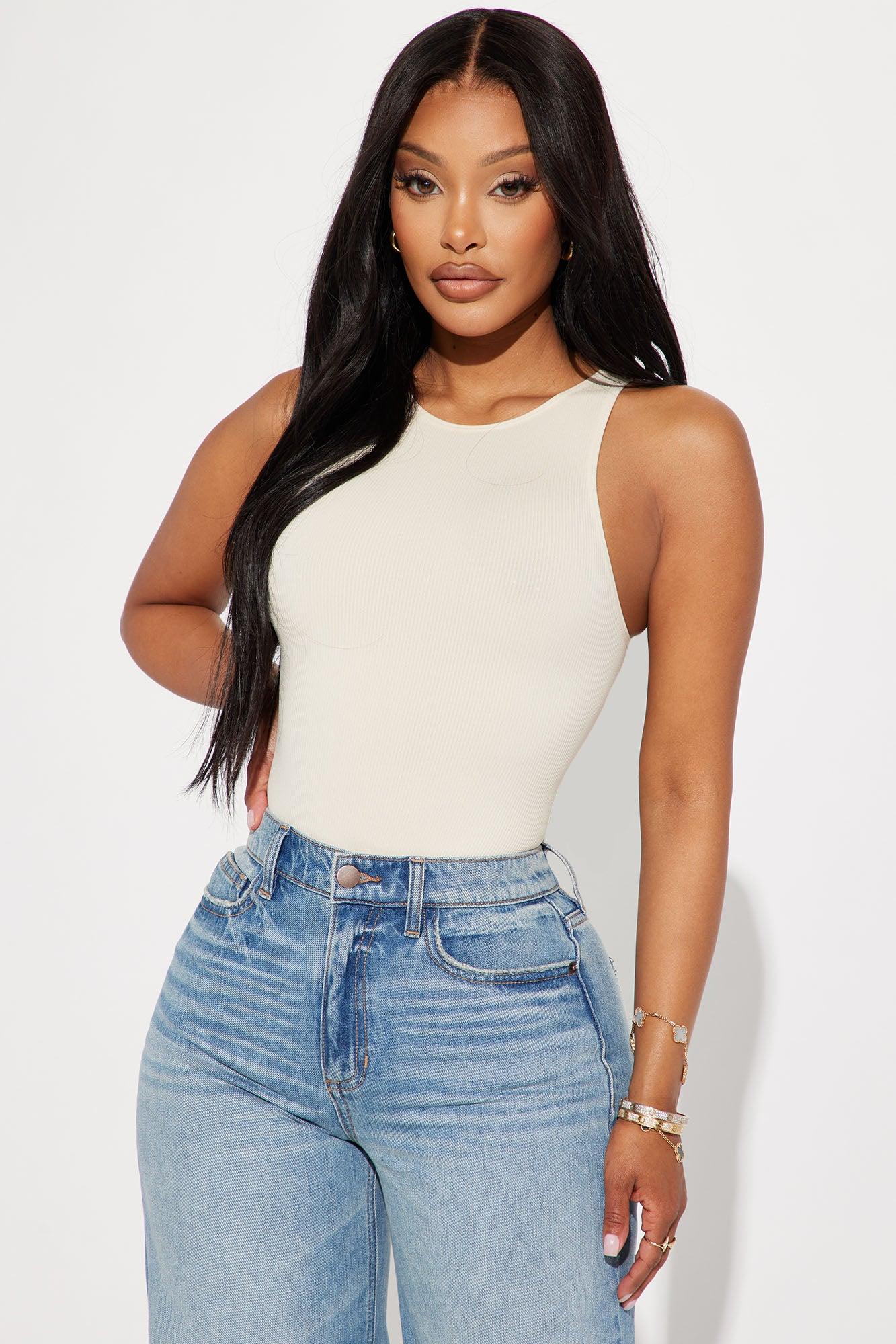 Sienna Seamless Bodysuit - Nude Product Image