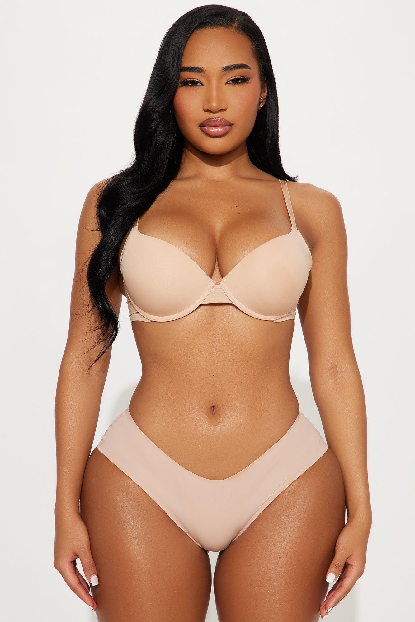 Crush On You V Front Hipster Panty - Beige Product Image