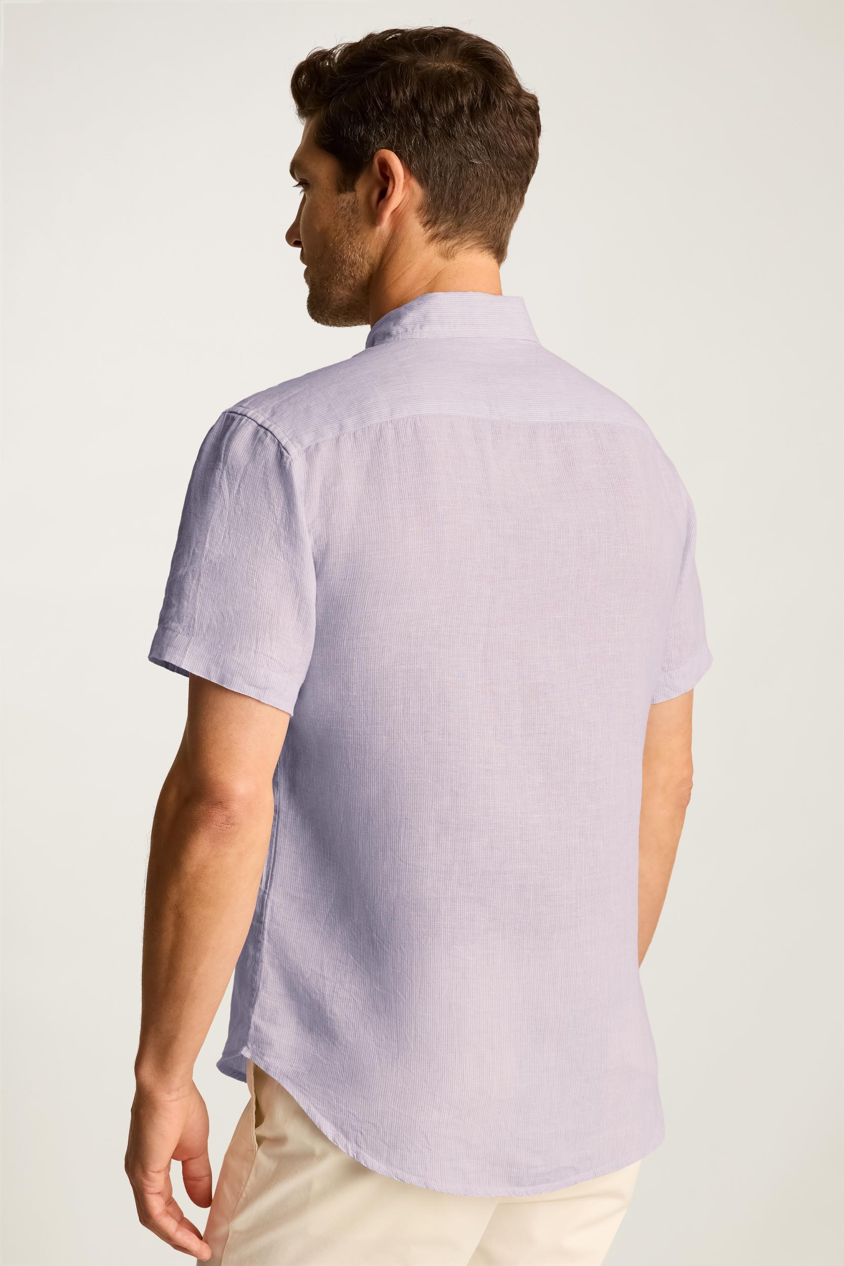 Riviera Linen Short Sleeve Shirt Product Image