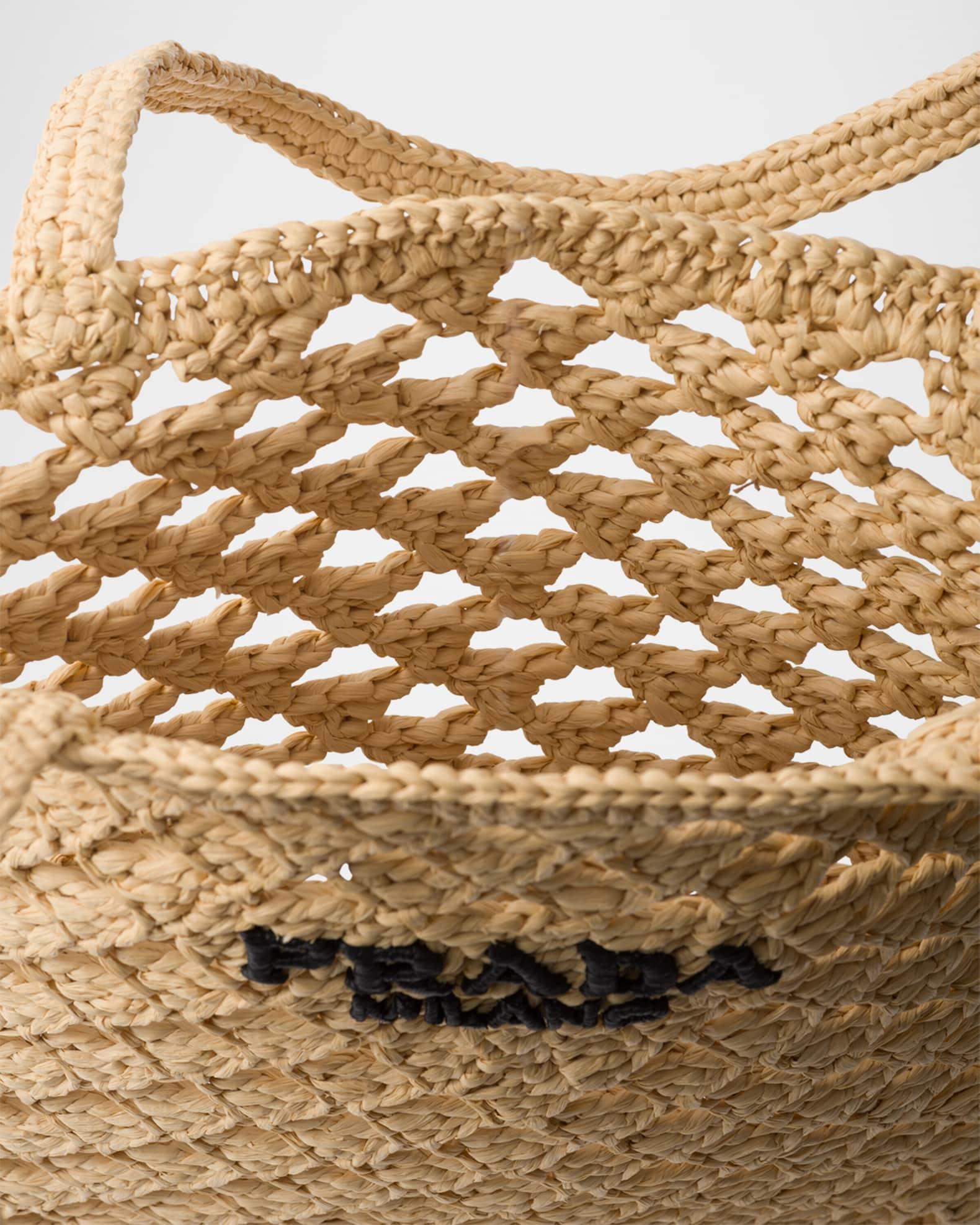 Logo Crochet Tote Bag Product Image