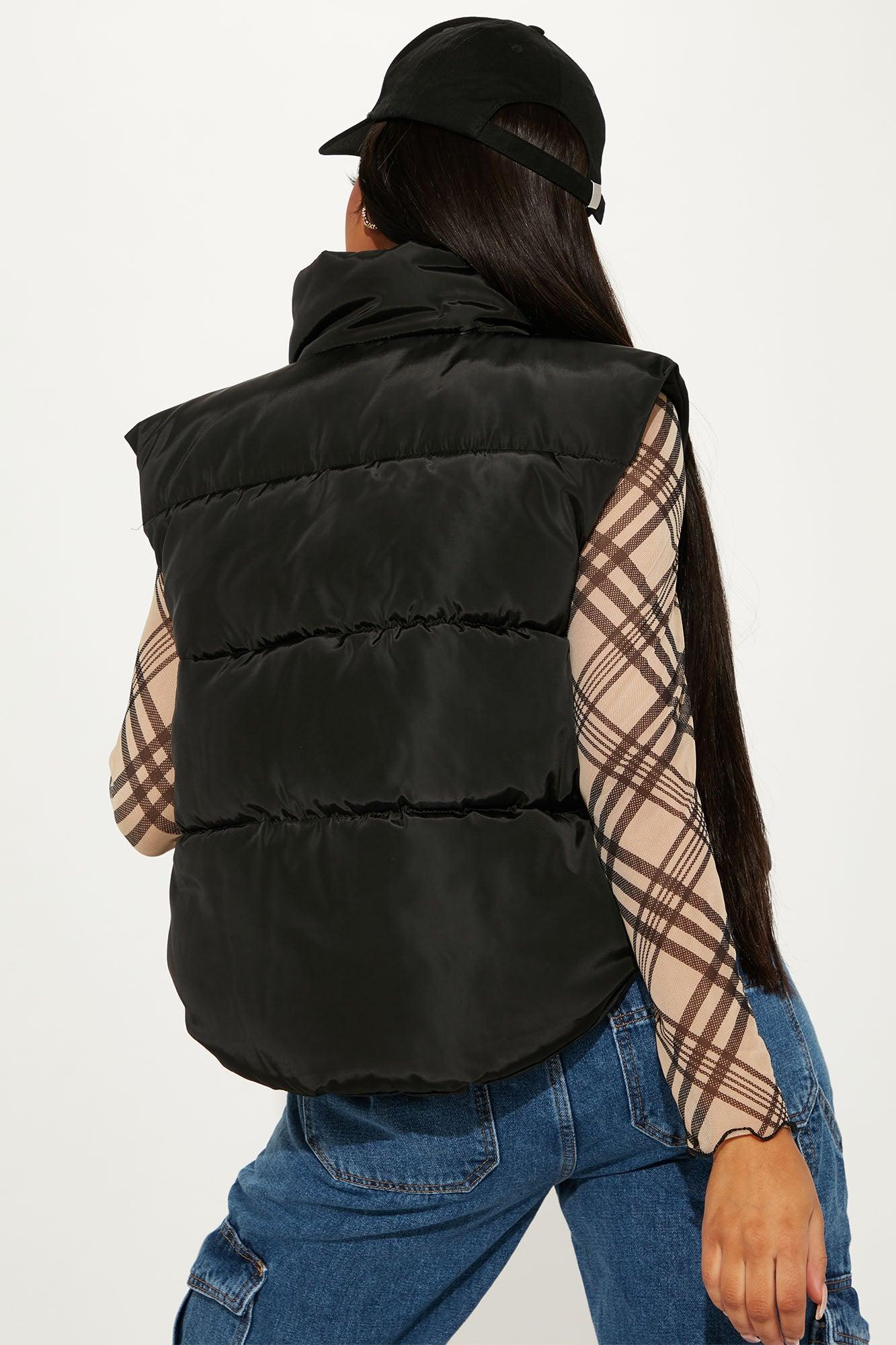 City Tour Puffer Vest - Black Product Image