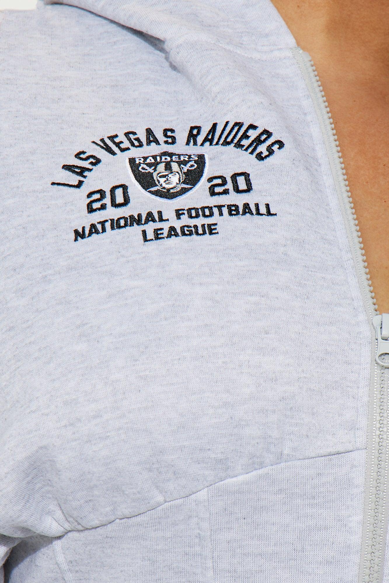 Always A Raider Corset Hoodie - Heather Grey Female Product Image