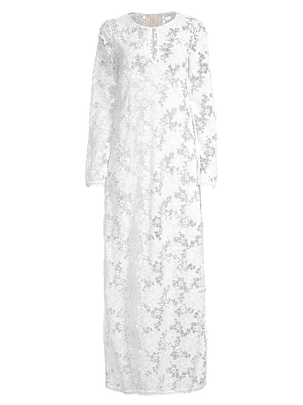 Eureka 9797 Glitter-Mesh Long Dress with Appliques