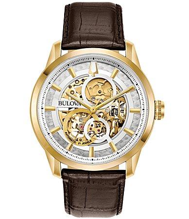 Bulova Sutton Skeleton Watch, 43mm Product Image