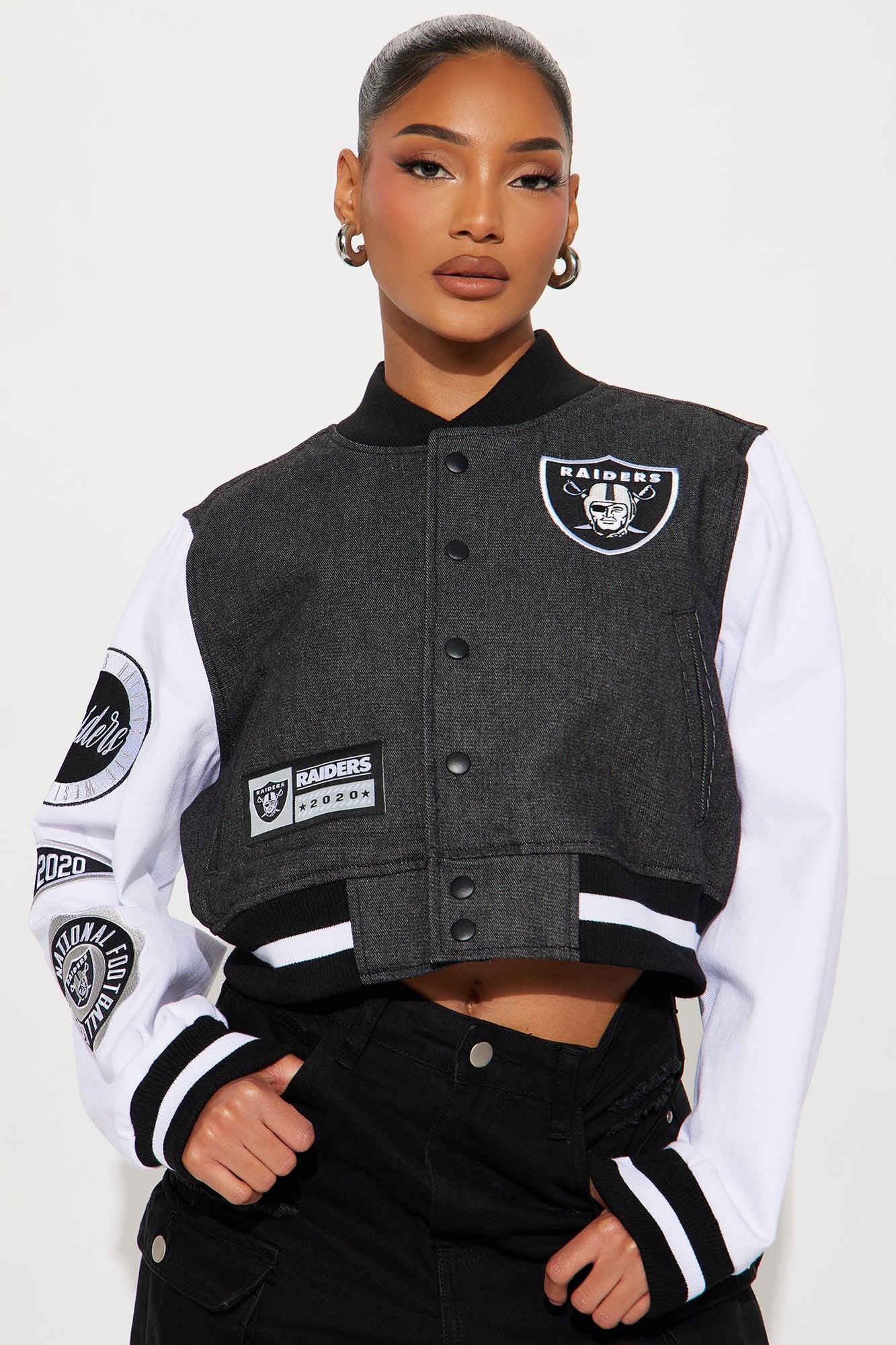Raiders Home Game Jacket - Black Wash Product Image