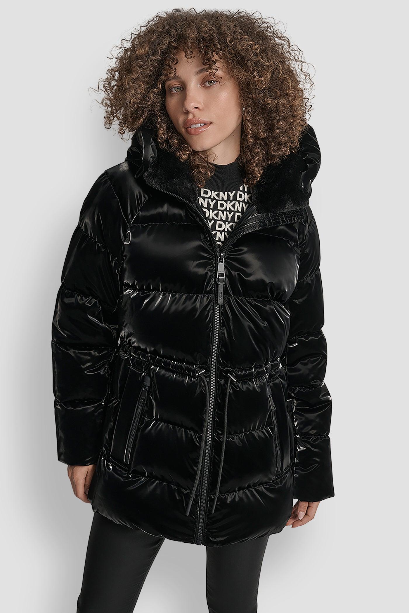MID LENGTH LUSH PUFFER JACKET Product Image