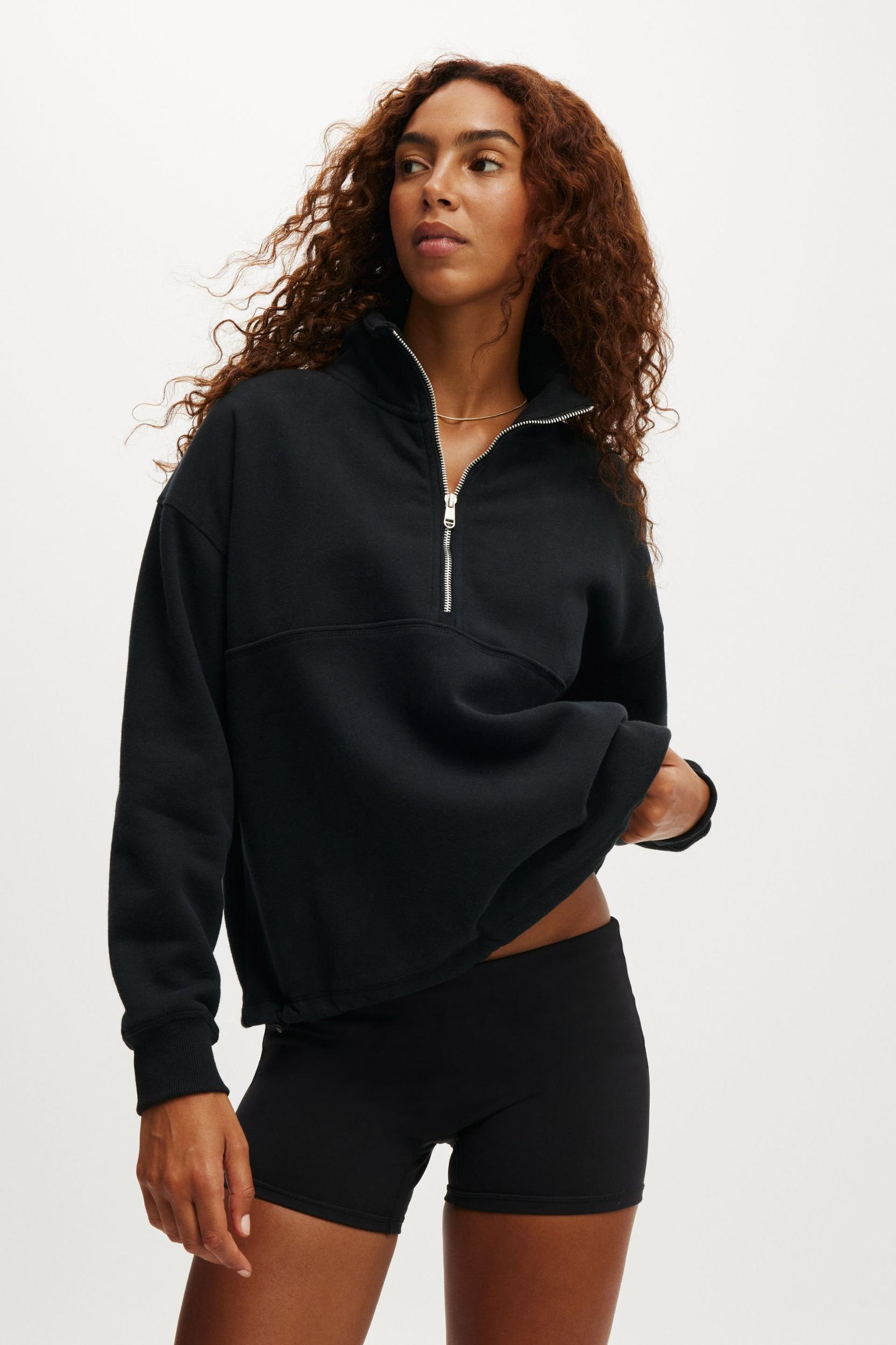 Plush Essential Half Zip Jumper Product Image