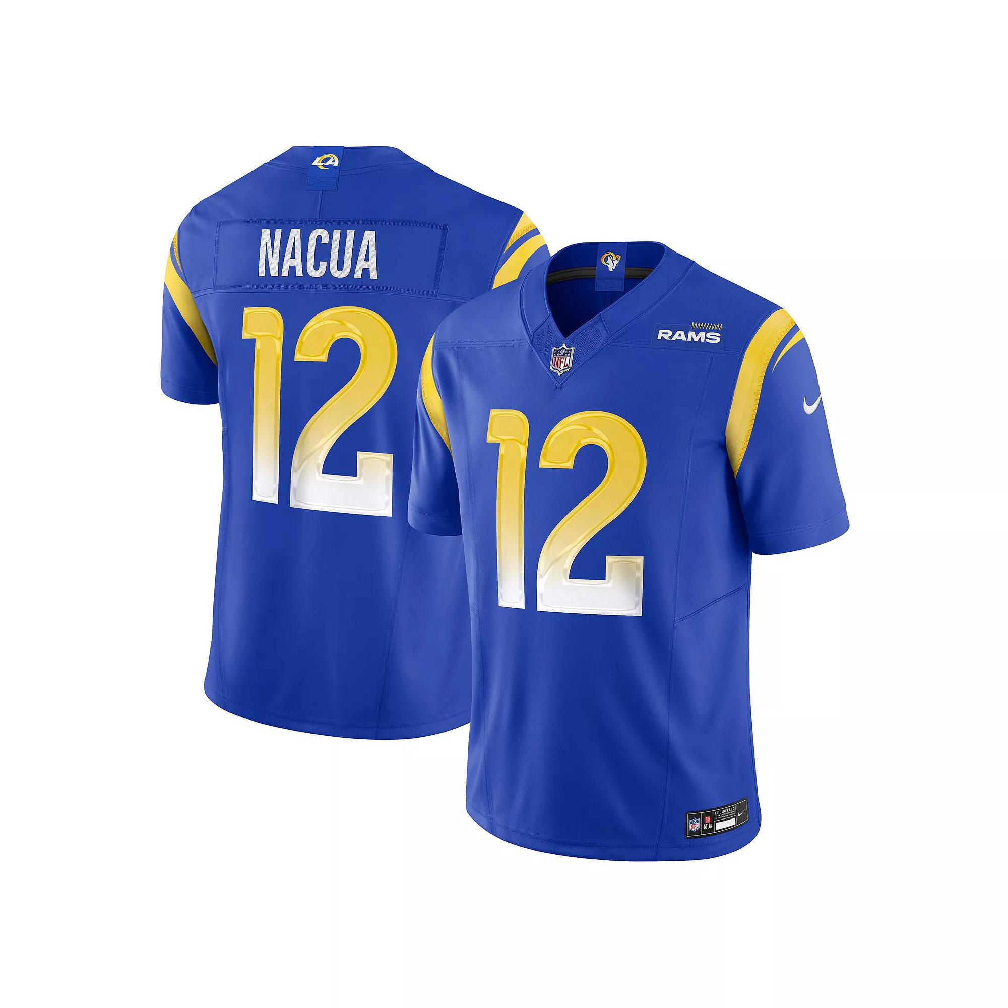 Puka Nacua Los Angeles Rams Nike Mens Dri-FIT NFL Limited Jersey | 31NMLRLH95F-9Y2 Product Image
