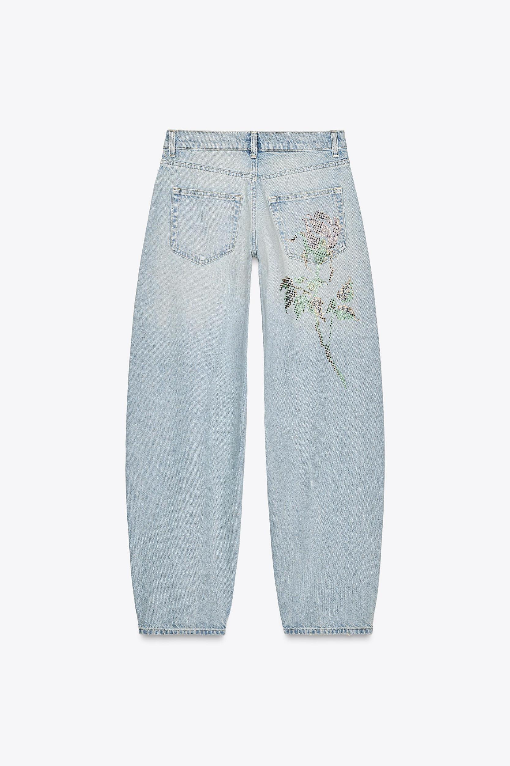 MINI BALLOON MID-RISE TRF JEANS Product Image