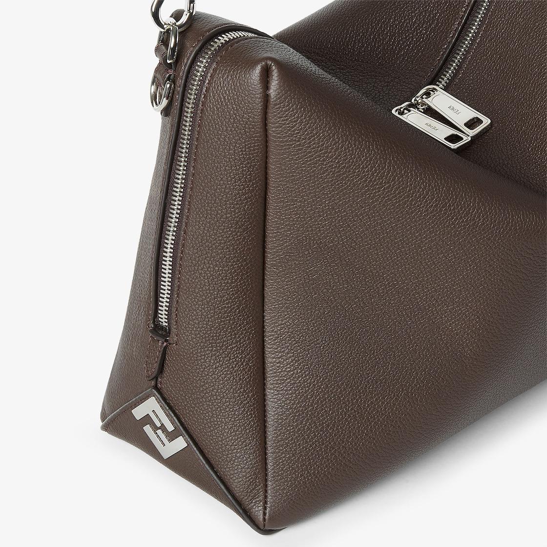 Fendi Lui LargeDark brown leather bag Product Image