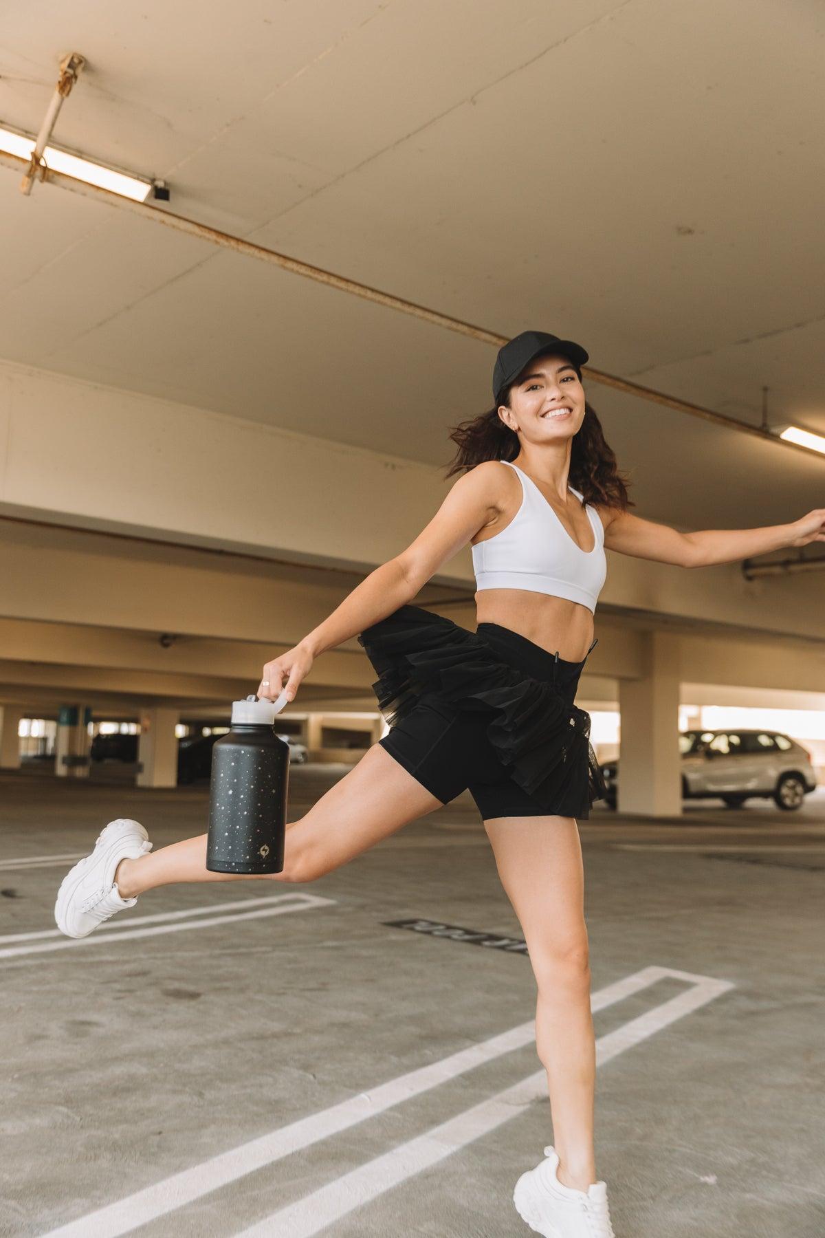 Pirouette Skort - Peppercorn Product Image