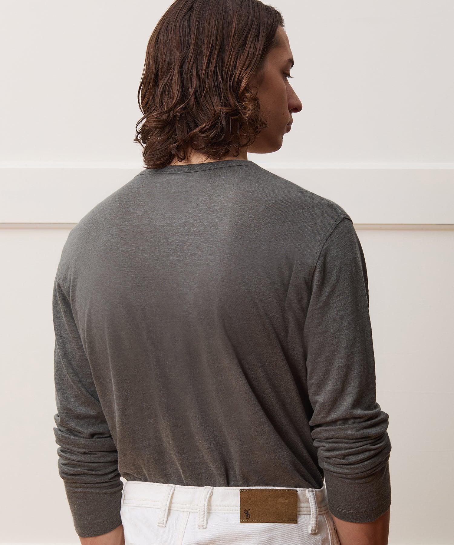 Linen Jersey Pocket Tee Product Image