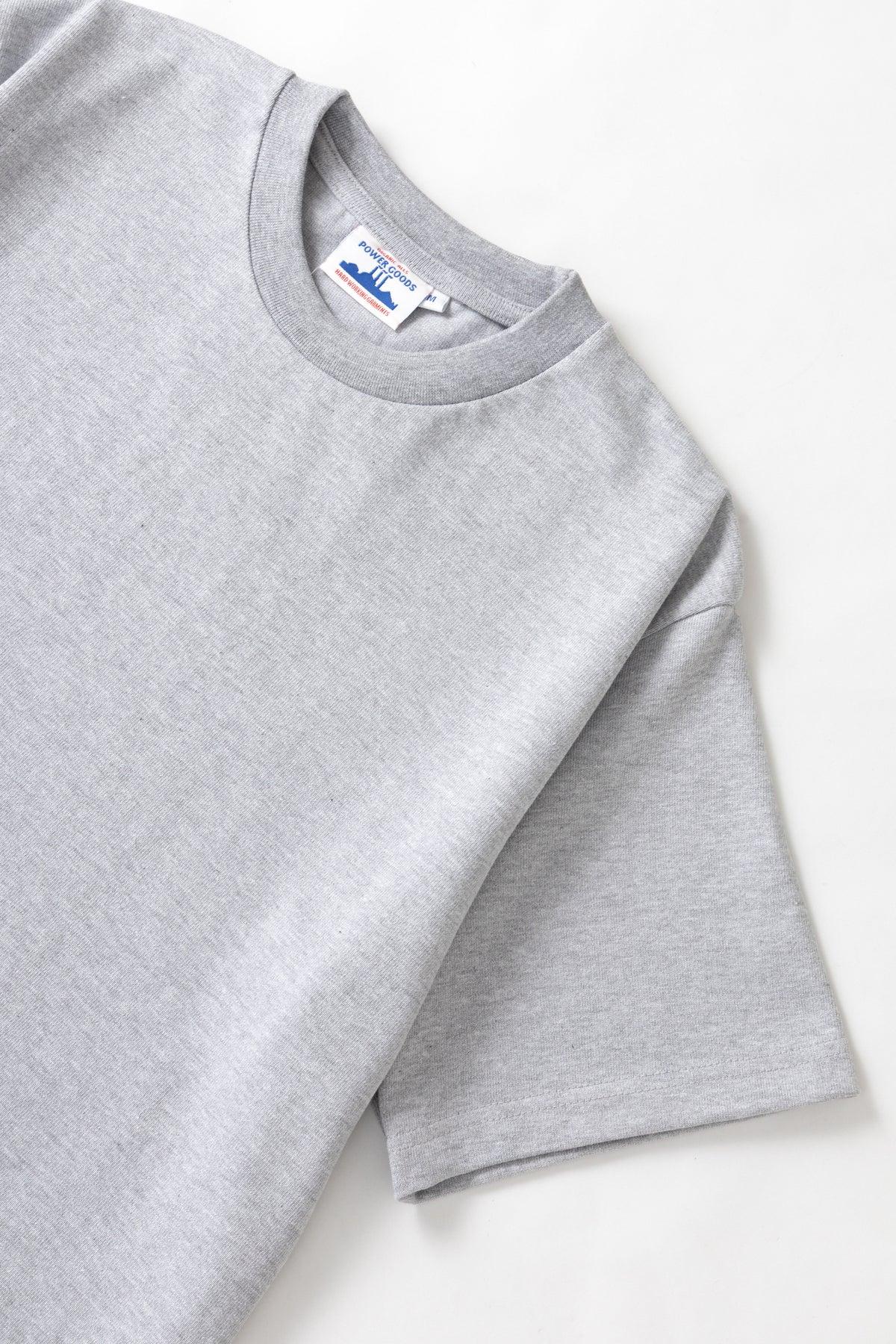 Power Goods - Super Weight T-Shirt - Heather Grey Product Image