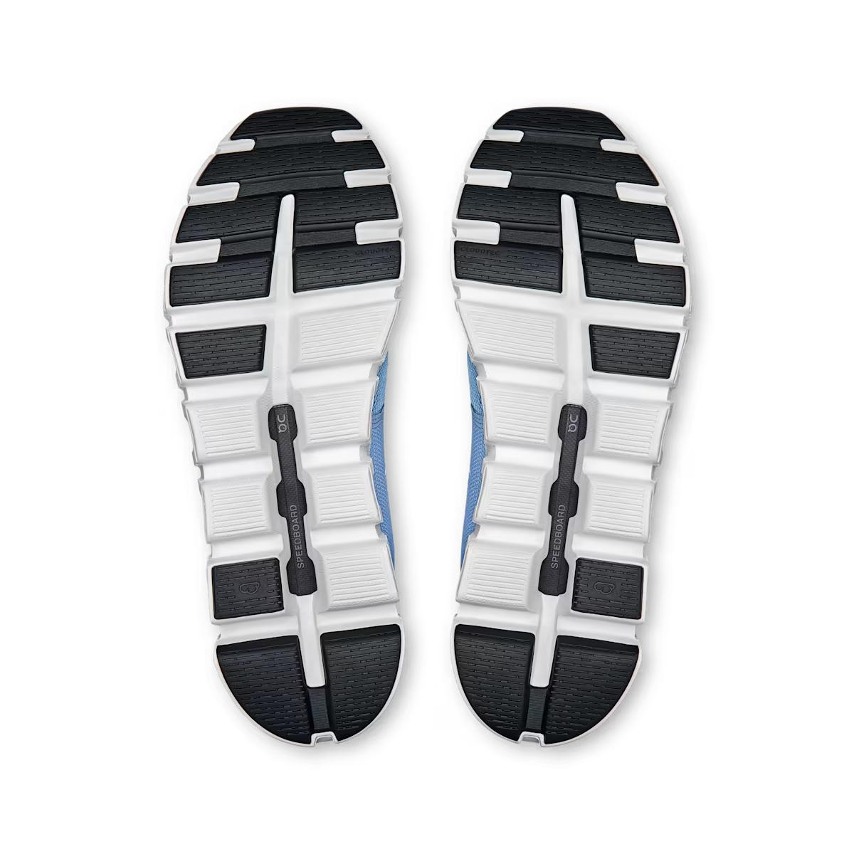 On Running Mens Cloud 6 - Chambray White Product Image