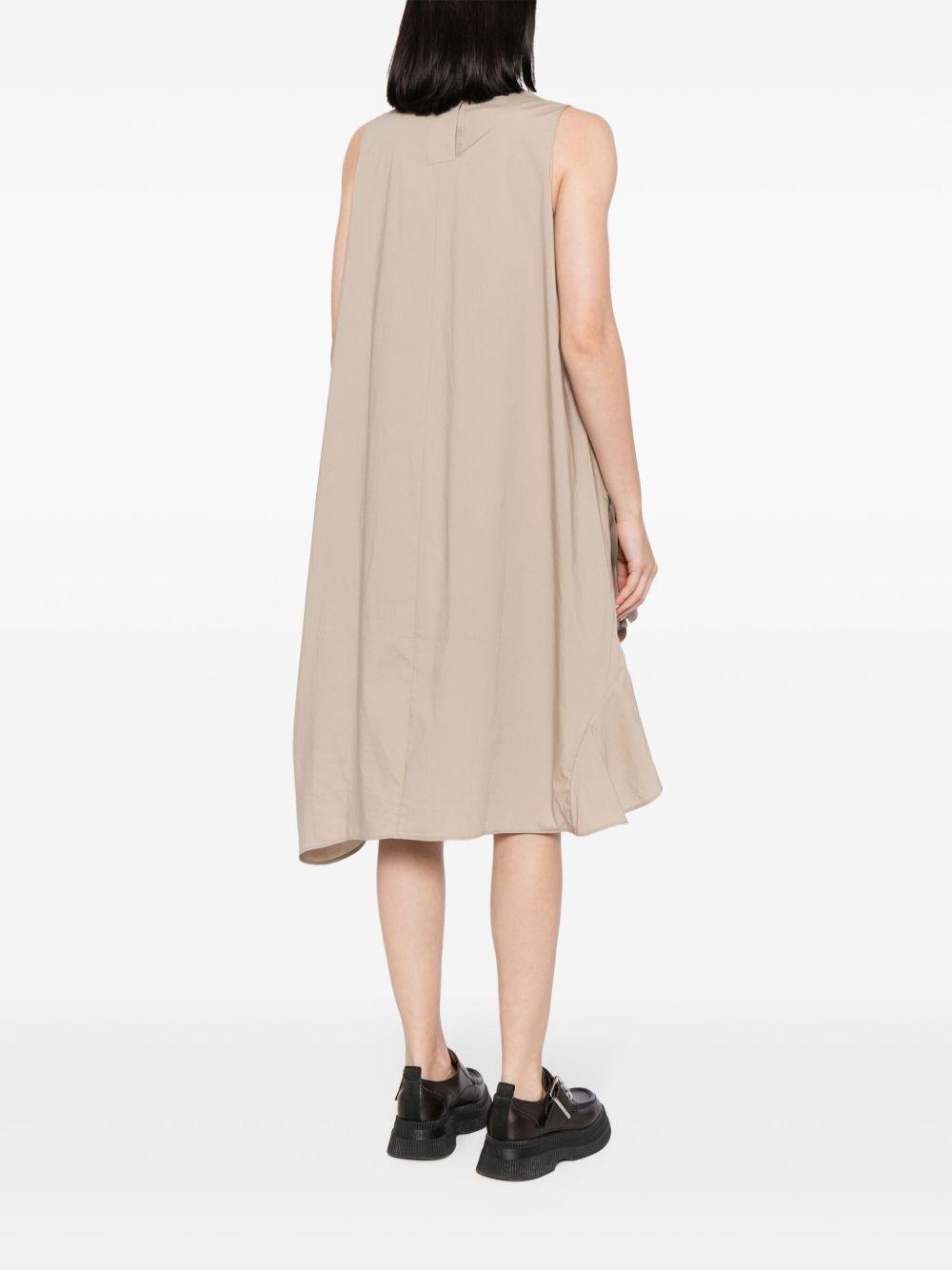 flower-detailing cotton-blend dress Product Image