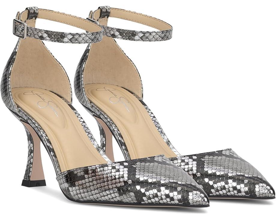 Women's Jessica Simpson Foxena Pointed Toe Ankle Strap Pump Product Image