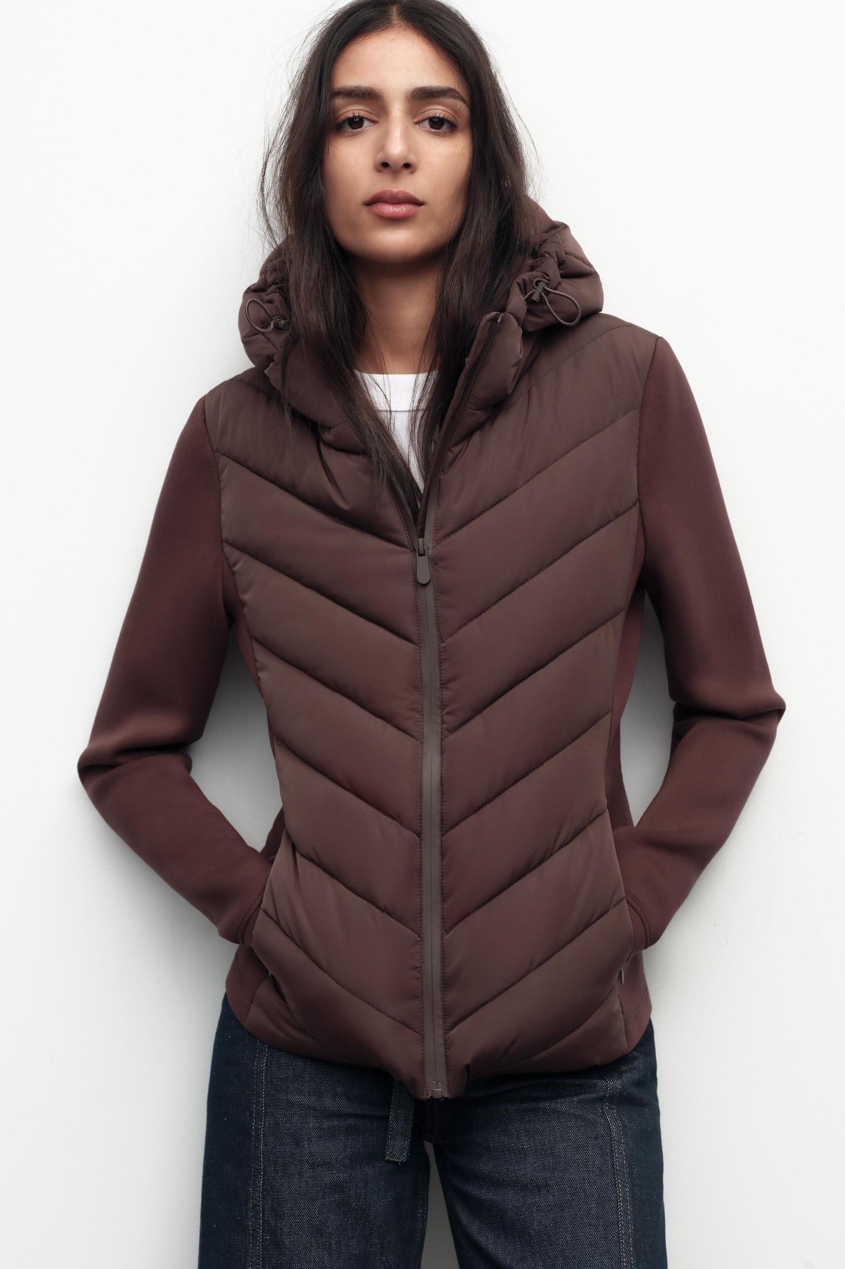 COMBINATION PUFFER JACKET Product Image