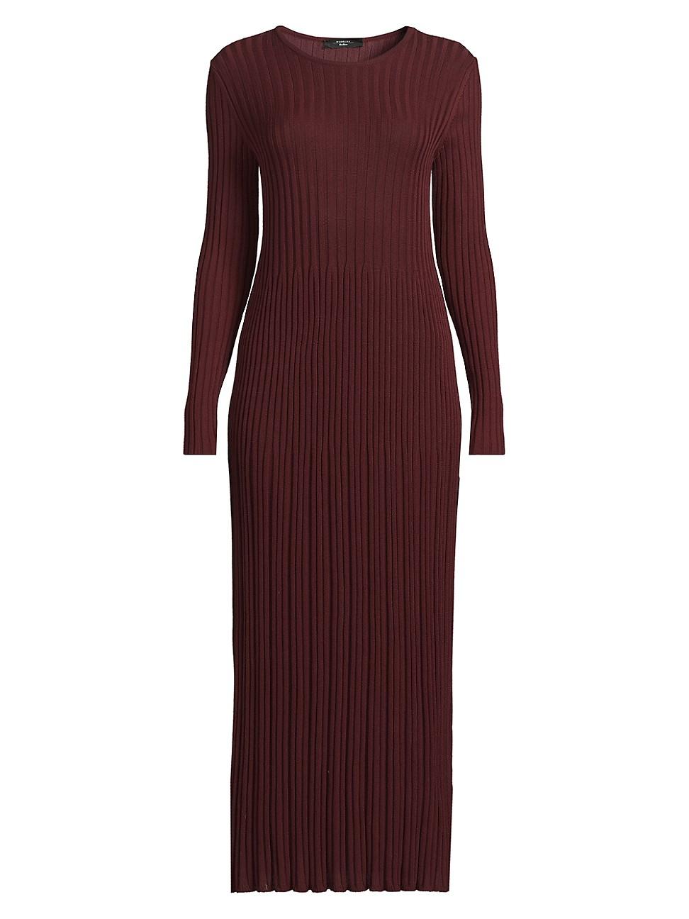 Womens Eletta Rib-Knit Maxi Dress Product Image