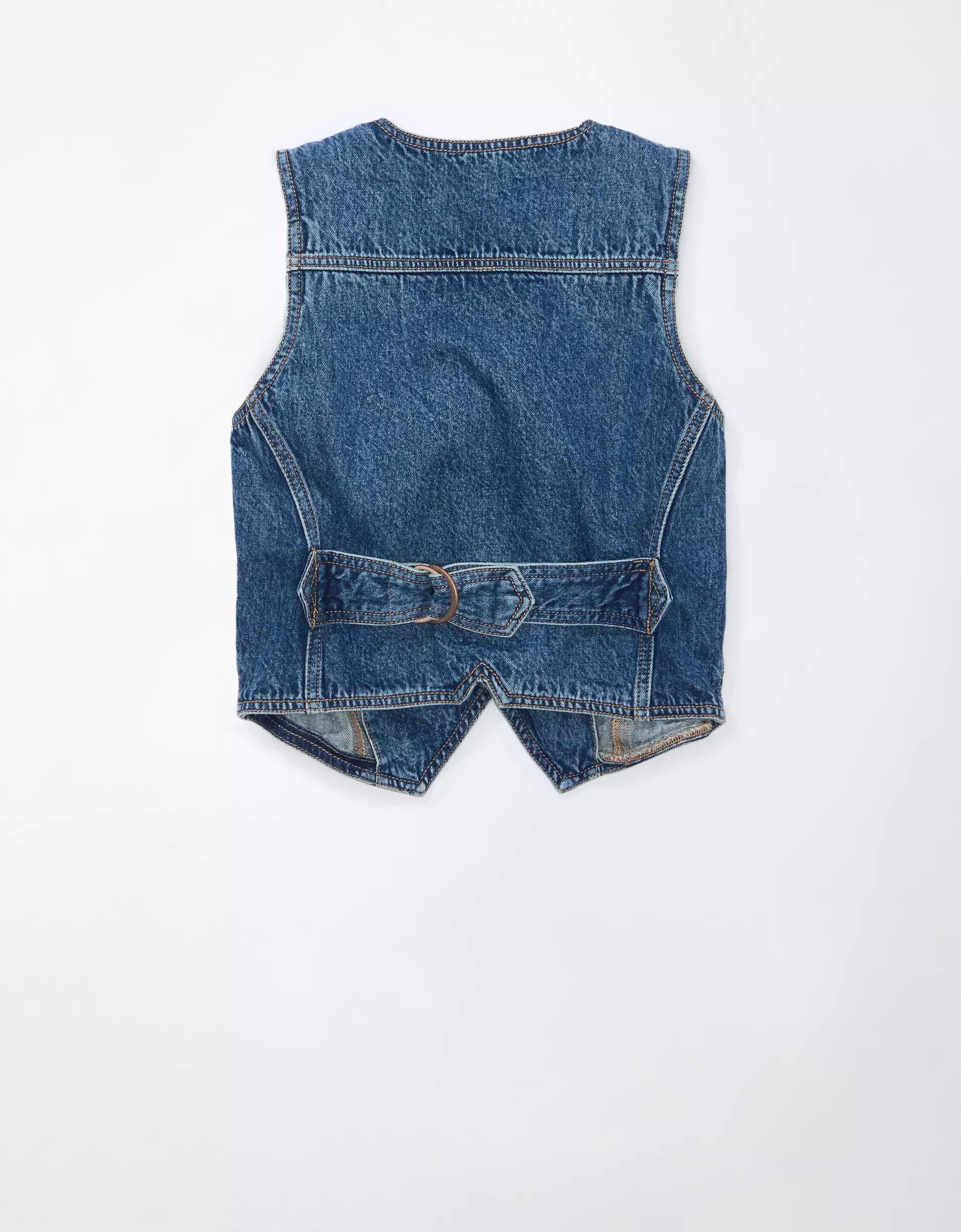 AE Denim Vest Product Image