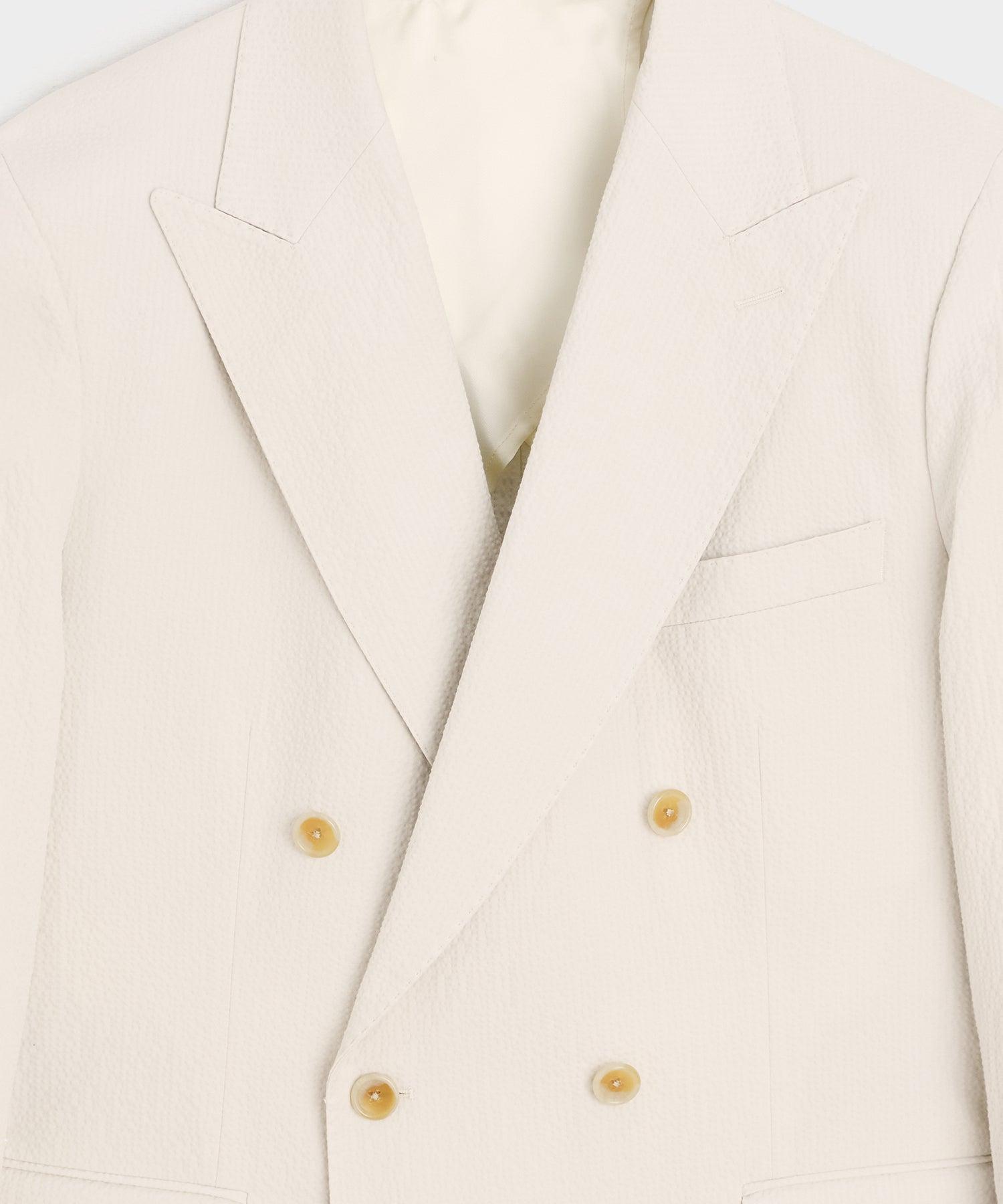 Italian Seersucker Side Tab Trouser Product Image