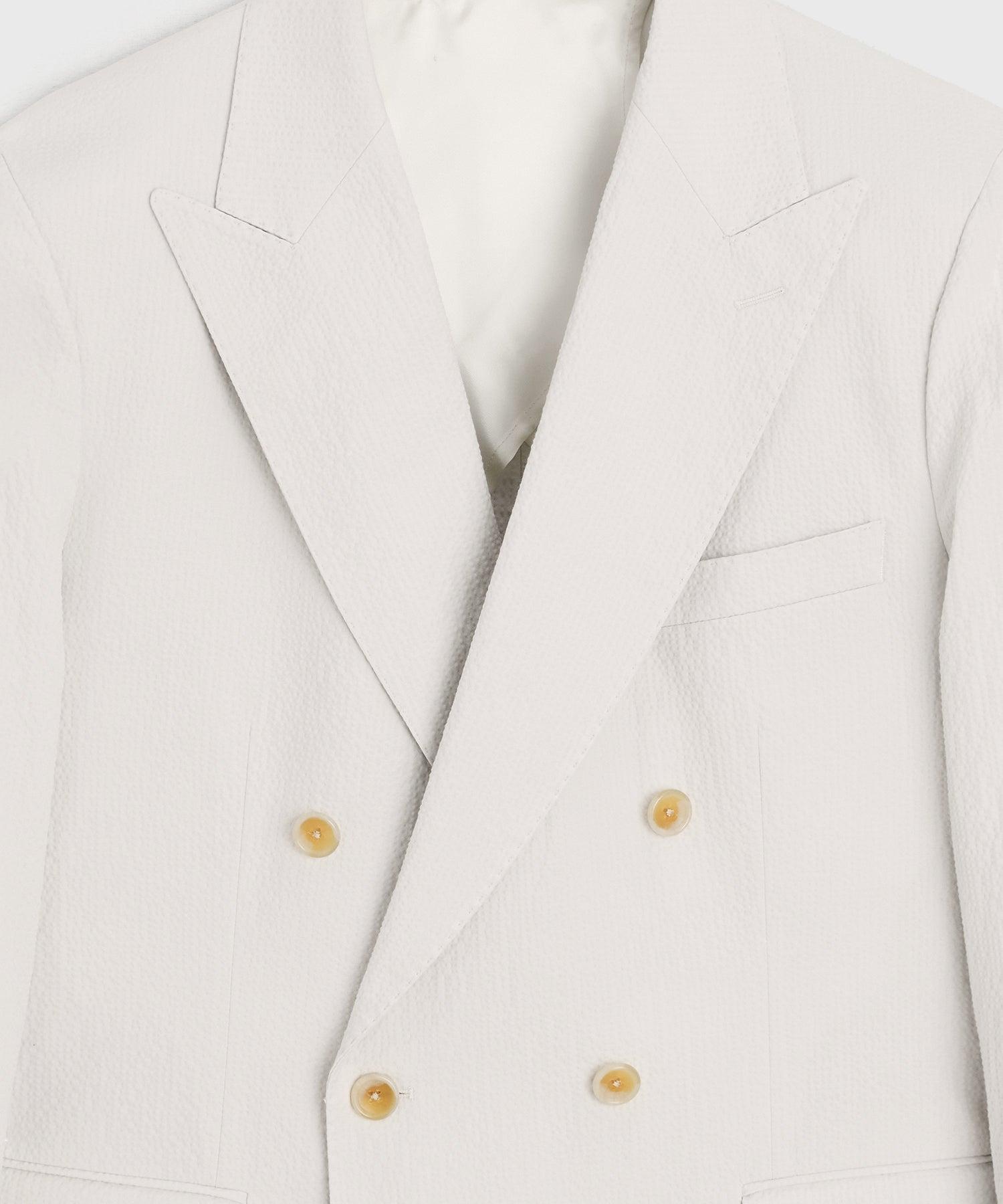 Italian Seersucker Side Tab Trouser Product Image