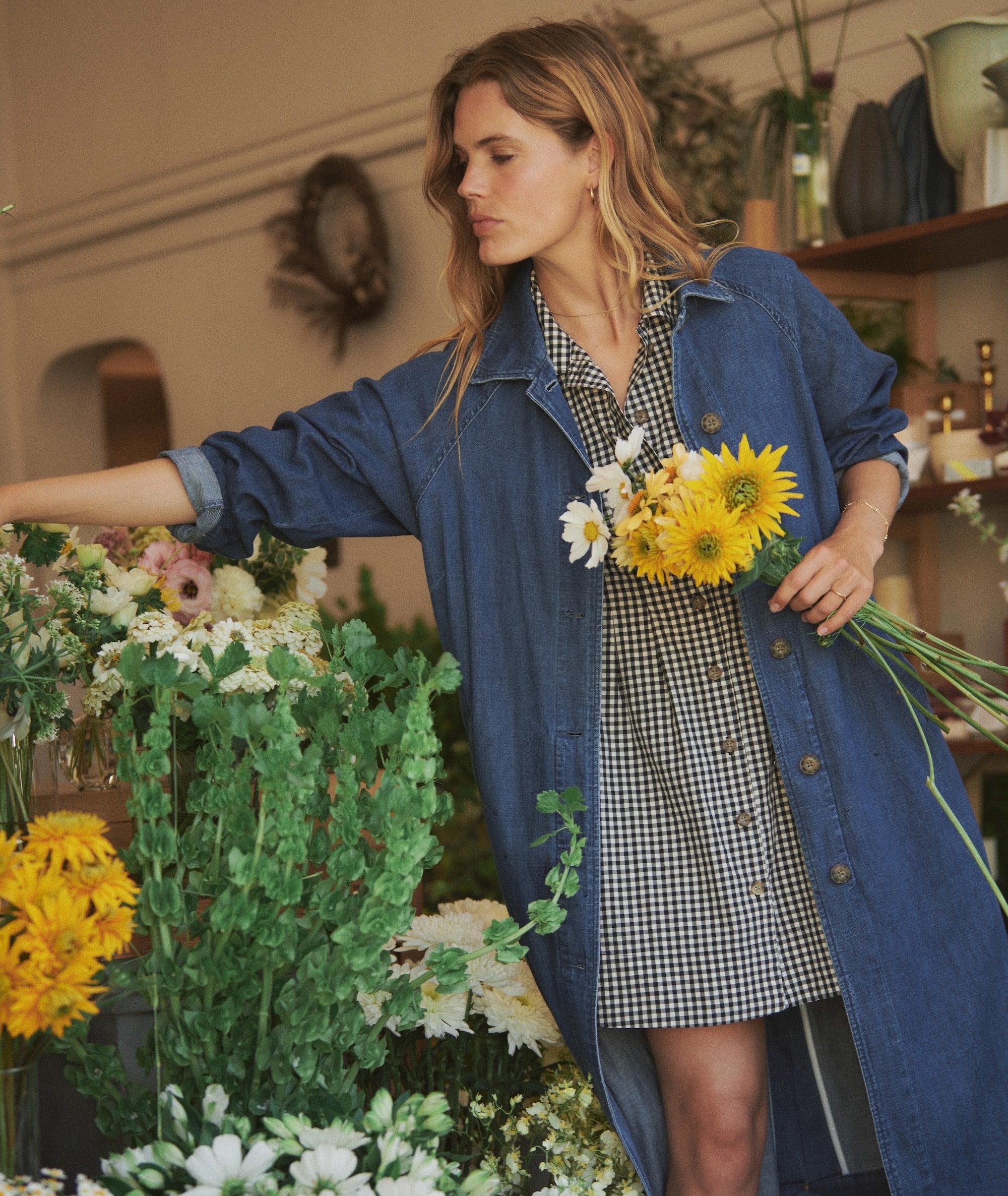 Arden Mini Shirt Dress Product Image