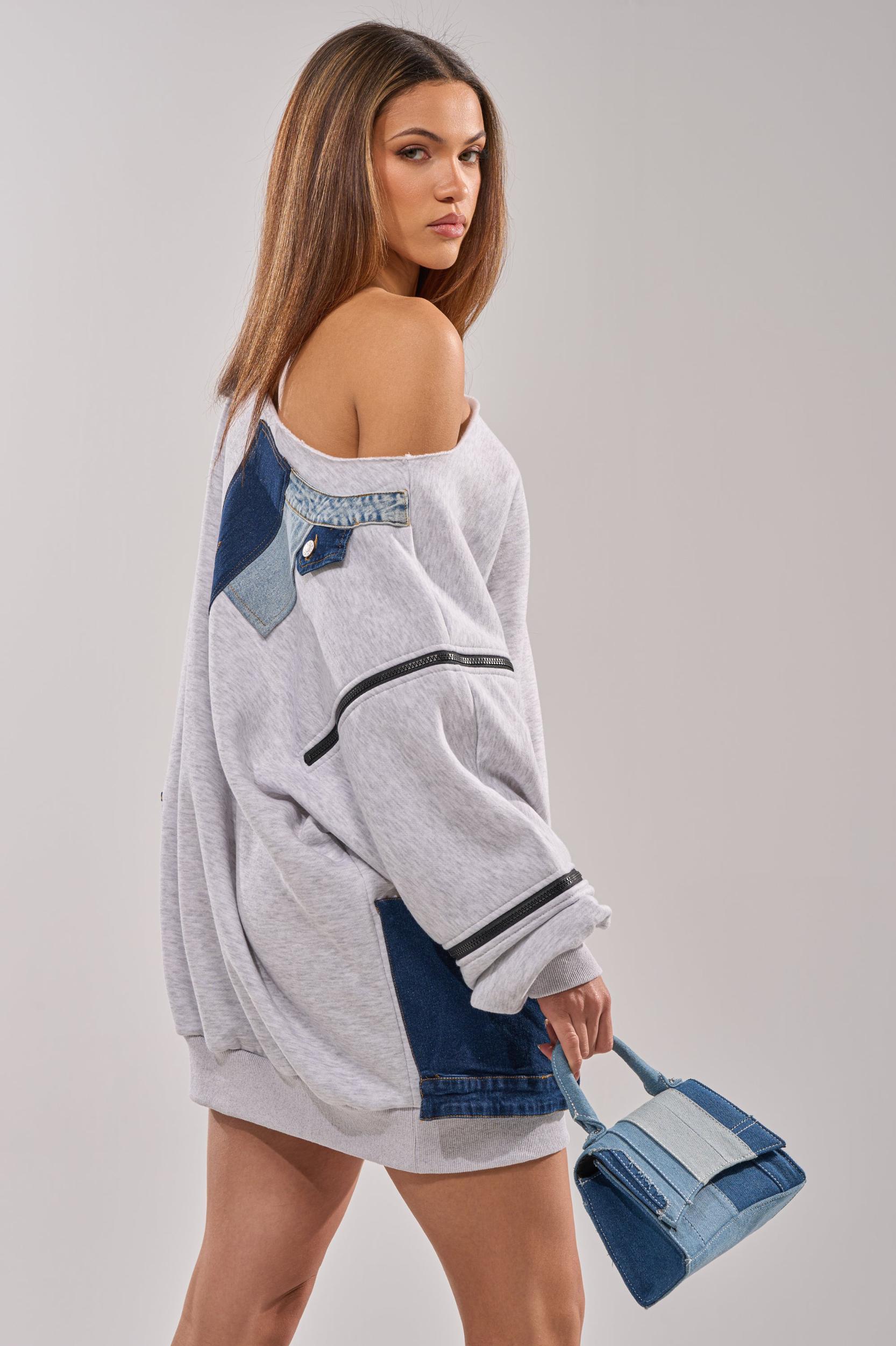 ADIRA MINI SWEATER DRESS Product Image