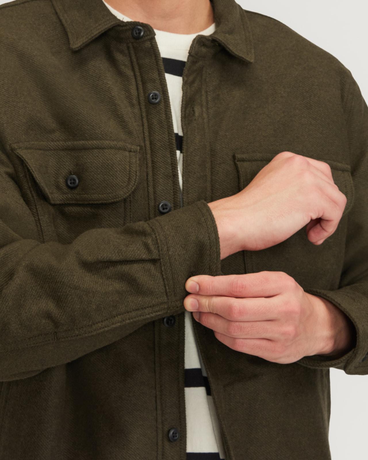 Mens ReNew Fleece-Lined Heavyweight Overshirt by Everlane Product Image