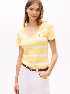 V-Neck Stripe Favorite T-Shirt Product Image