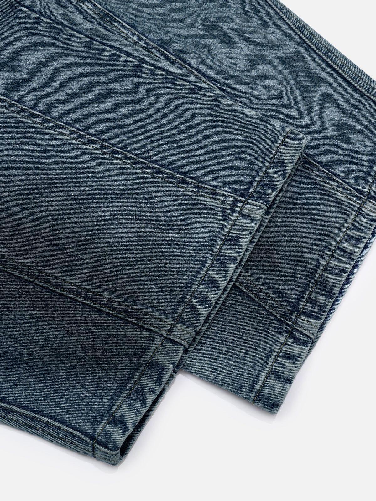 Aelfric Eden Baggy Distressed Washed Jeans Product Image