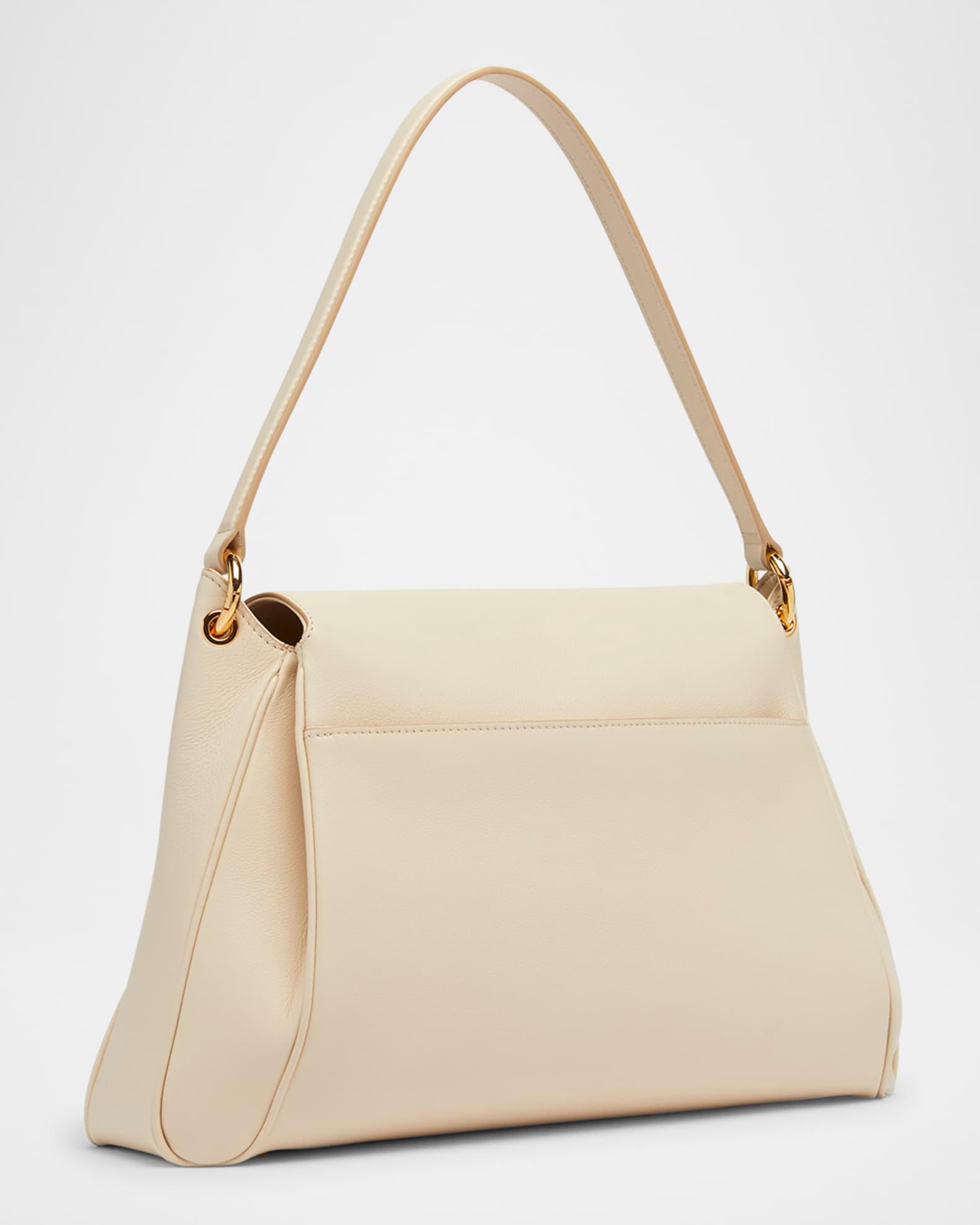 Tara Small Shoulder Bag in Grain Leather  Product Image