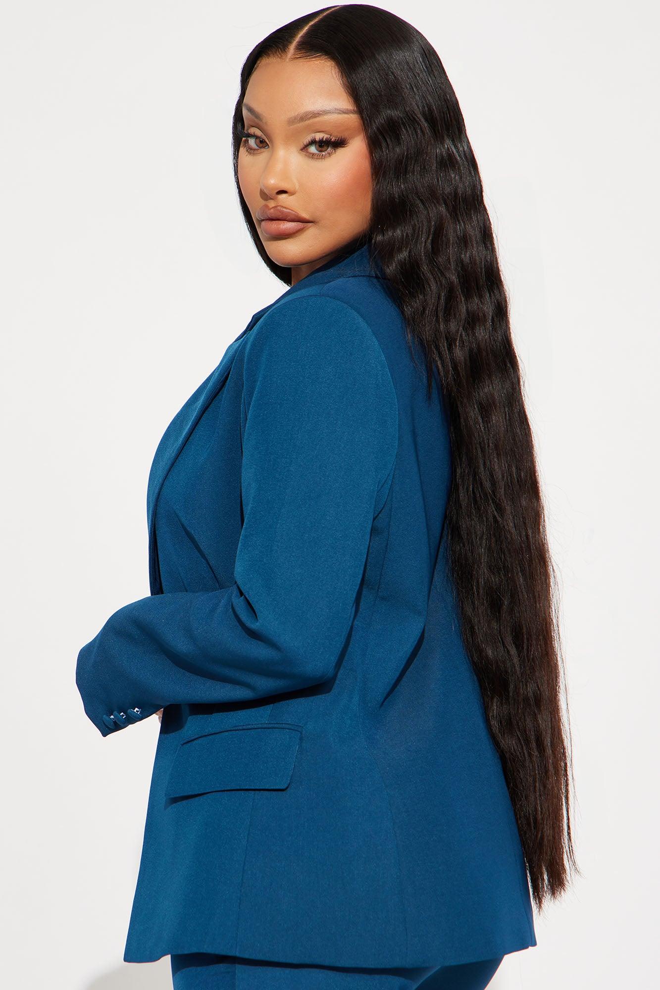 Breaking Even Blazer - Navy Female Product Image