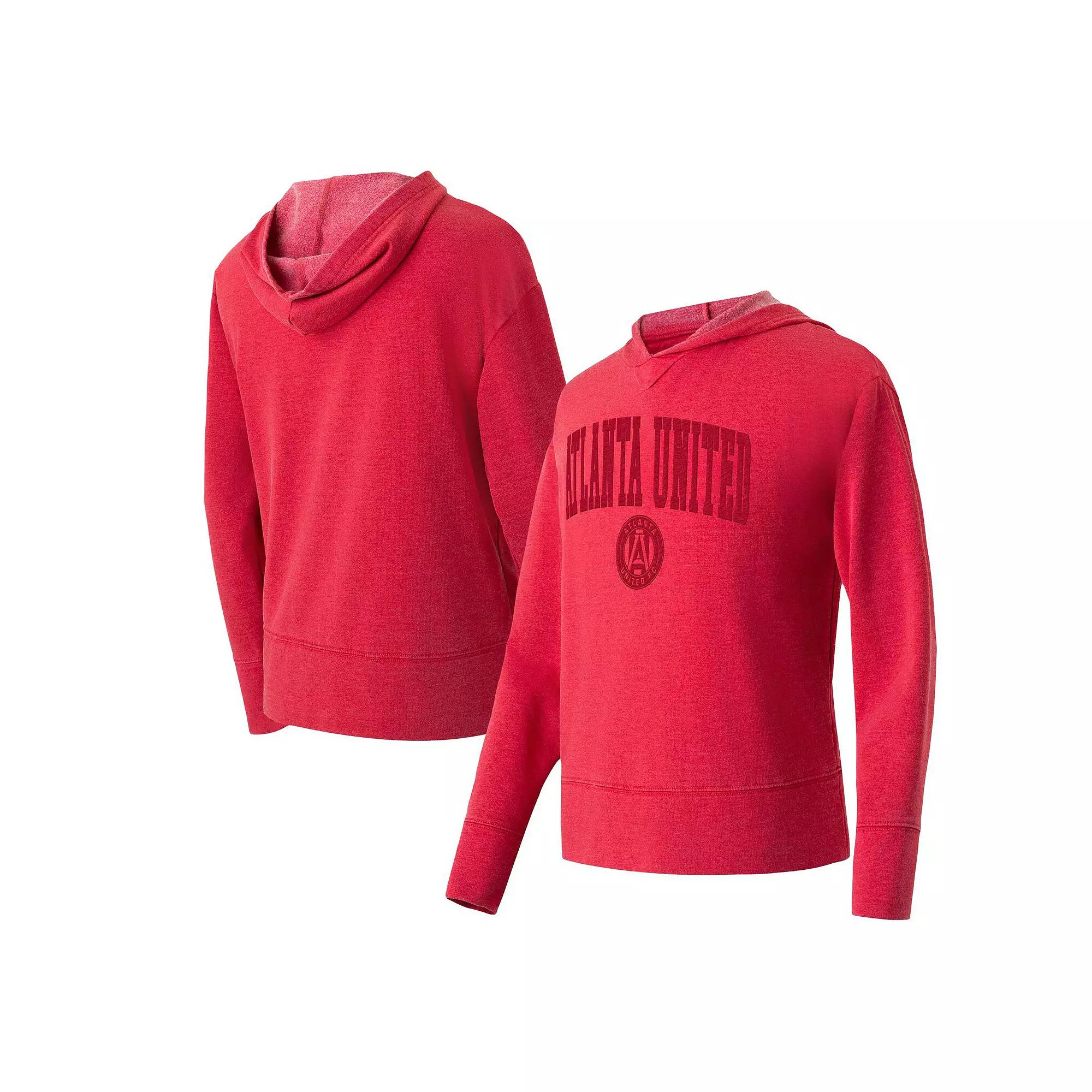 Women's Concepts Sport Scarlet Ohio State Buckeyes Volley Long Sleeve Hoodie T-Shirt, Size: XL, Red Product Image