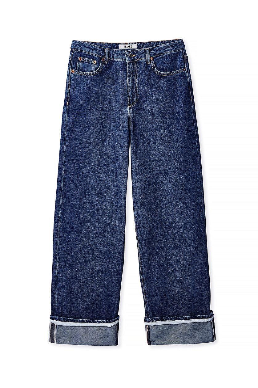 Fold Up Loose Denim Blue Product Image
