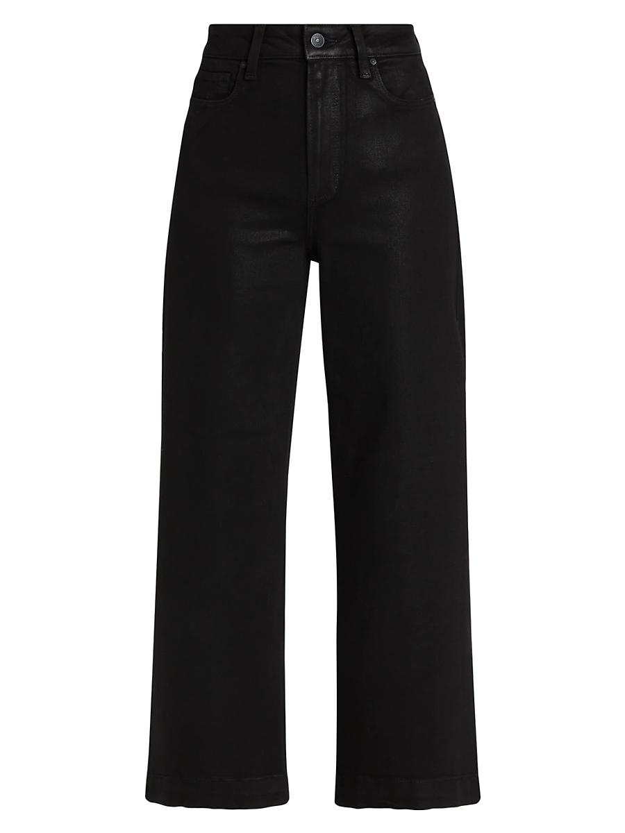 Womens Sasha Wide-Leg Crop Jeans Product Image