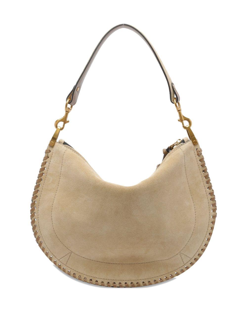 Oskan Soft suede zip-fastening shoulder bag Product Image