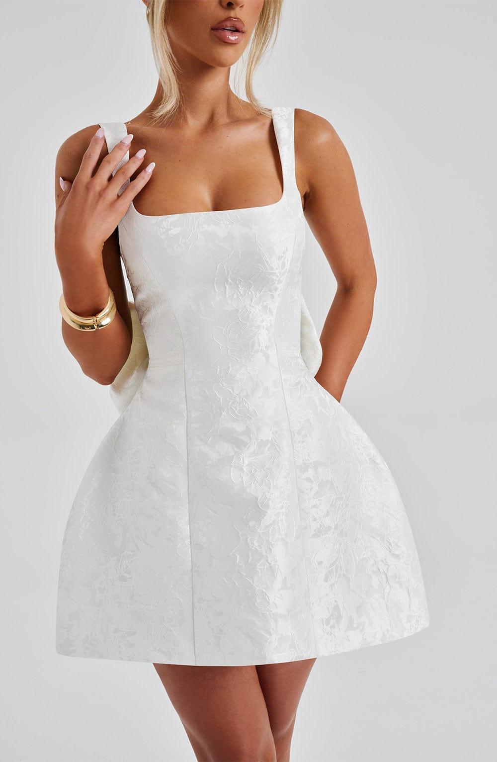 Orla Mini Dress - Ivory Product Image