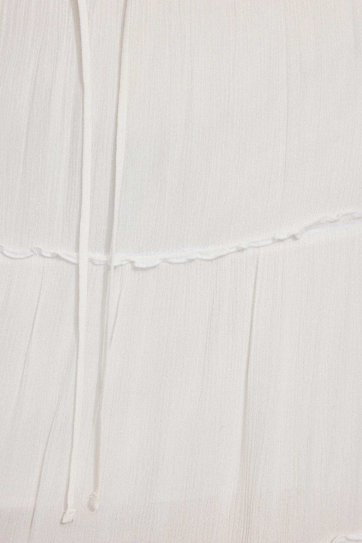 Tiered Maxi Skirt Product Image