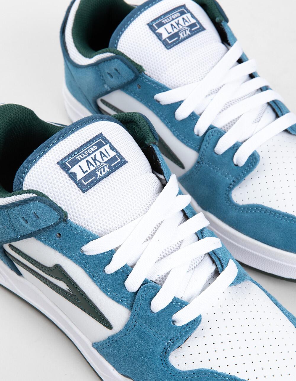 LAKAI Telford Low Mens Shoes - BLUE COMBO Product Image