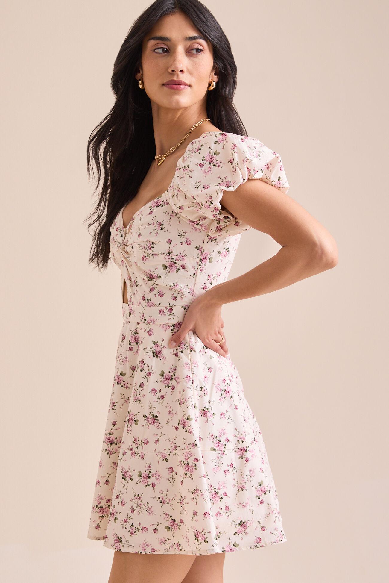 Alisa Floral Mini Dress Product Image