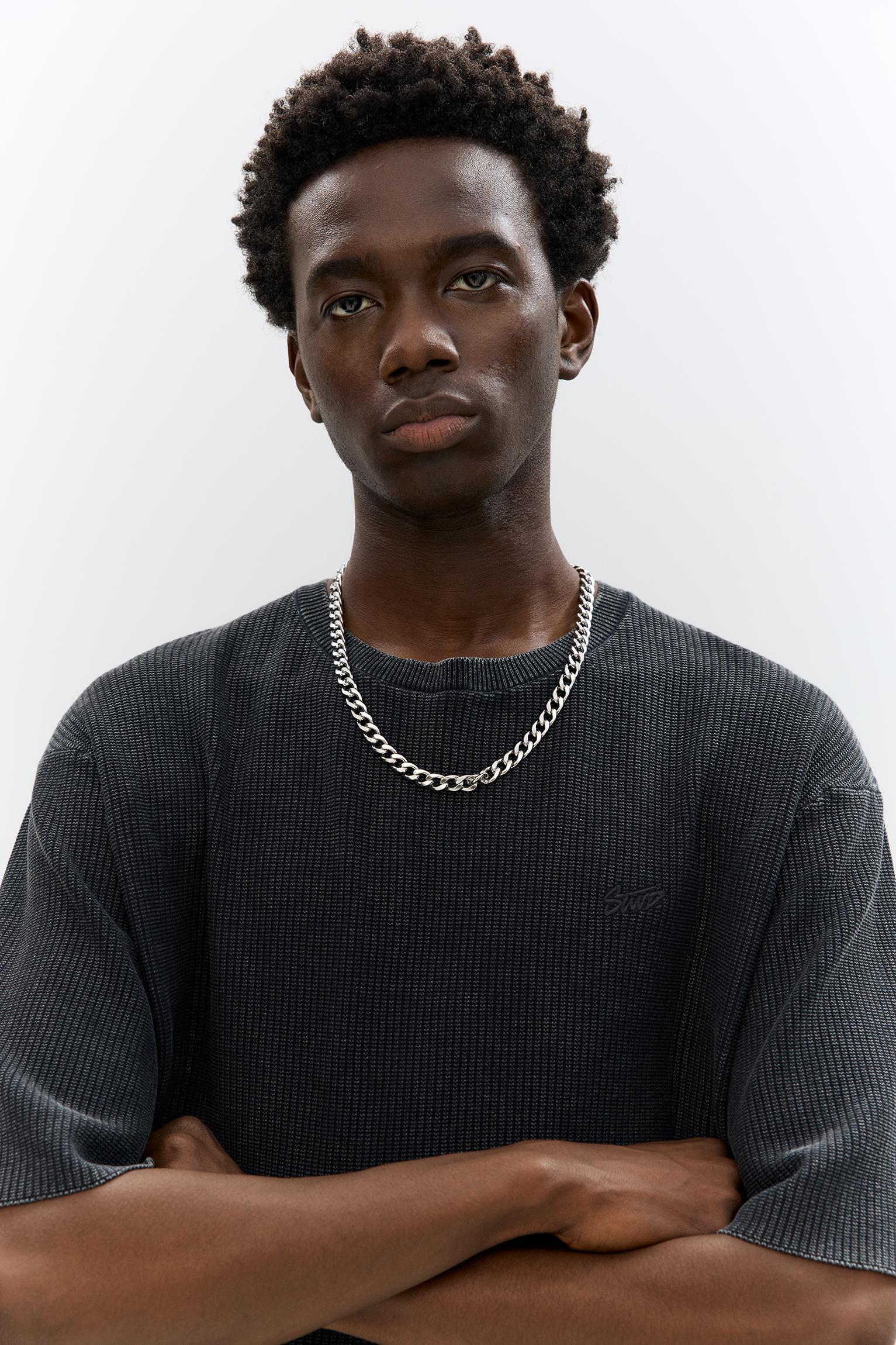 Waffle-knit STWD T-shirt Product Image