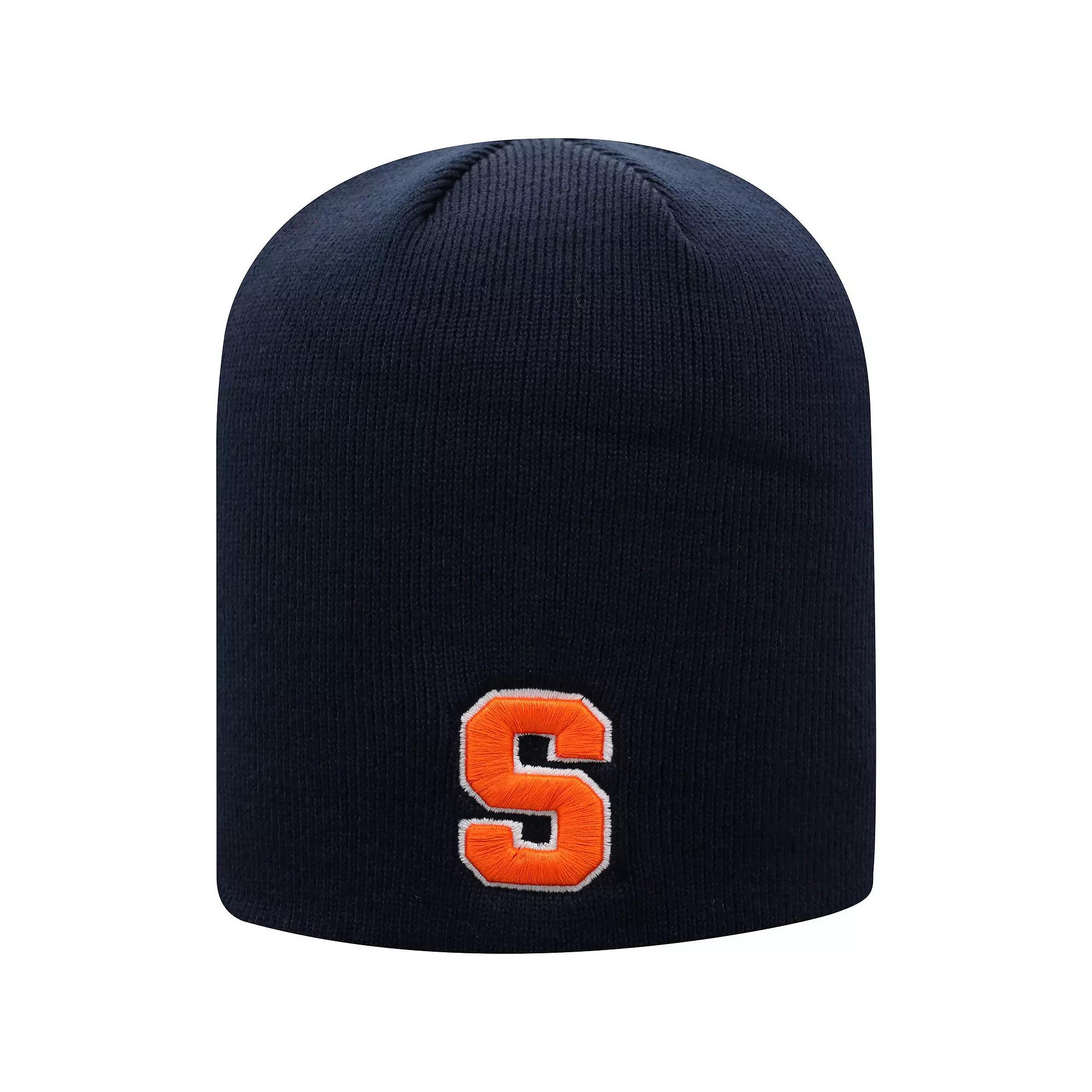 Men's Top of the World Navy Syracuse Orange Core Knit Beanie, Blue Product Image