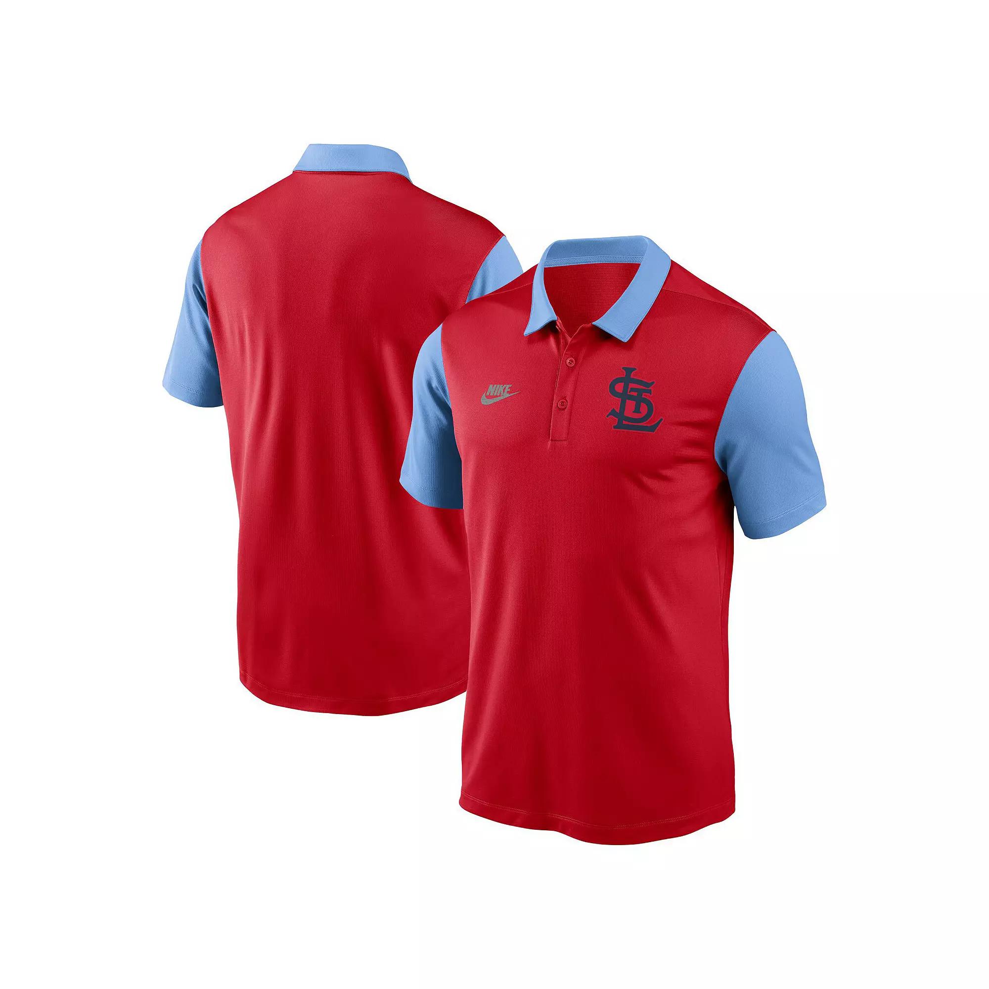 Men's Nike Red St. Louis Cardinals Franchise Cooperstown Collection Polo,  Product Image
