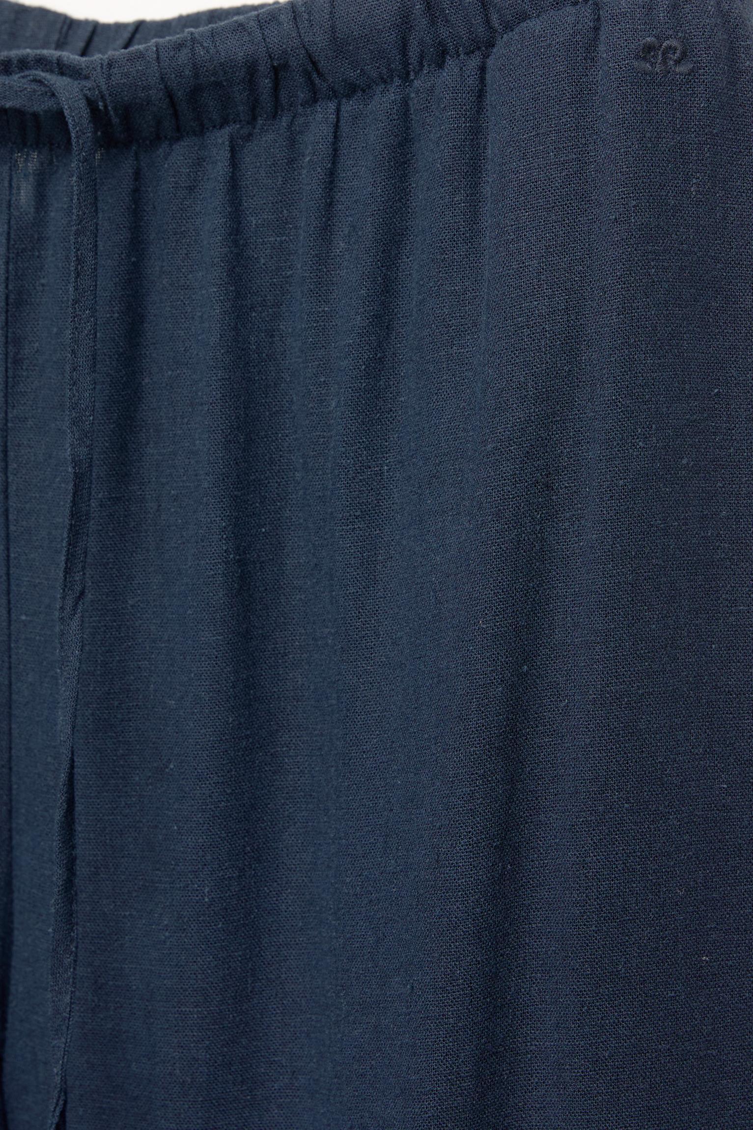 Flowy pants with linen Product Image