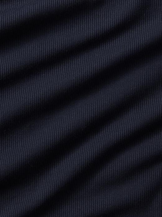 Signature Rib Square Neck Crop Tank Product Image